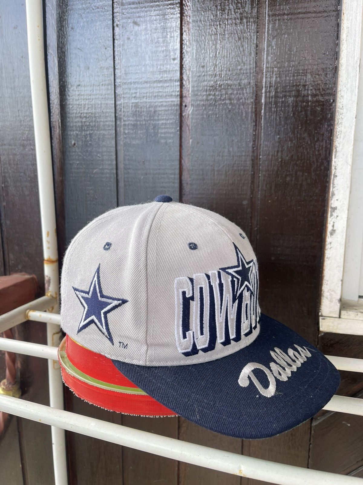 NFL Vintage Dallas Cowboys Embroidered cap Size ONE SIZE - 8 Thumbnail
