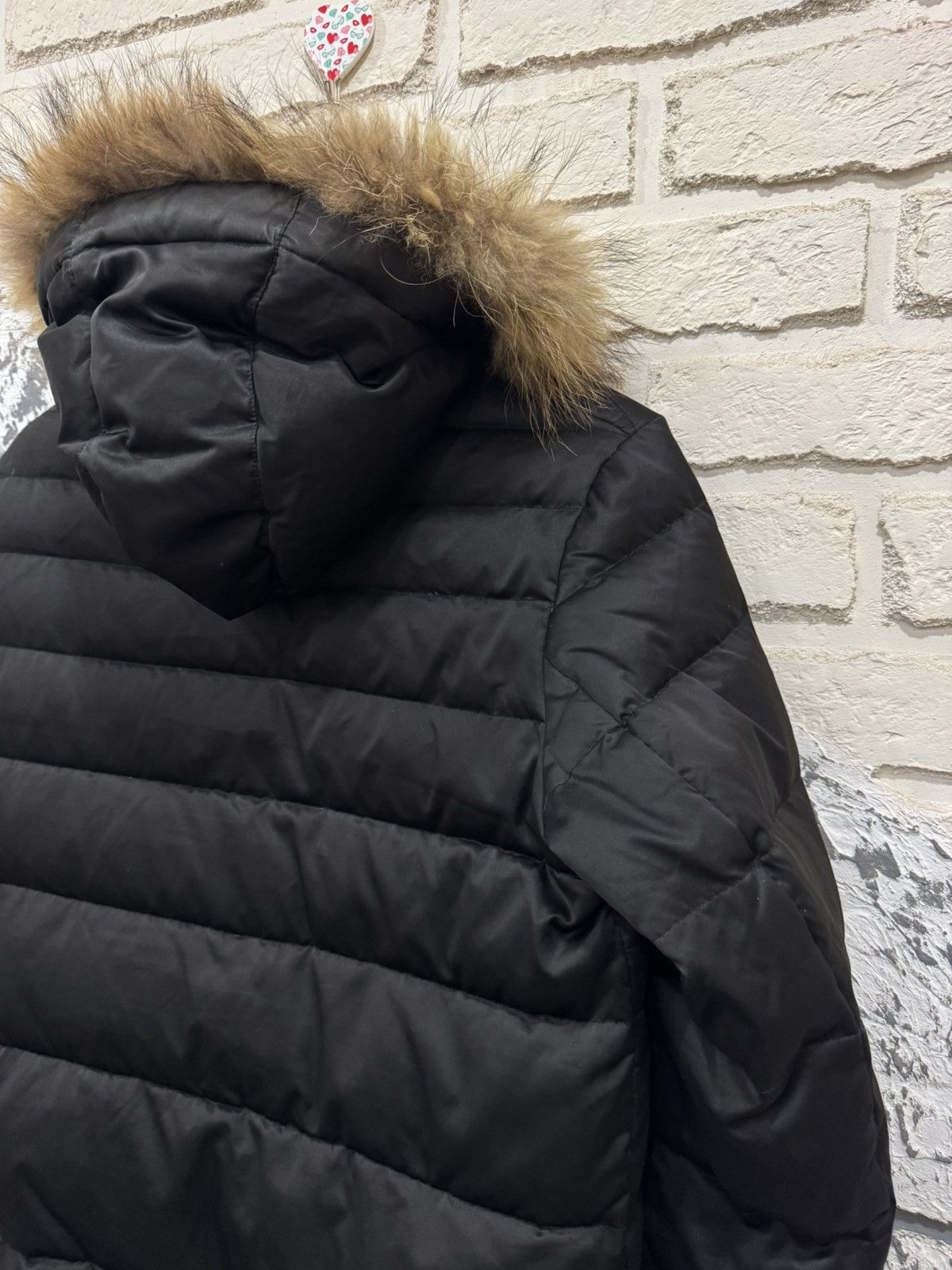 Sandro Sandro Paris Kasie Down Puffer Coat Fox Fur Trim Hood Size 3 Size L / US 10 / IT 46 - 12 Thumbnail