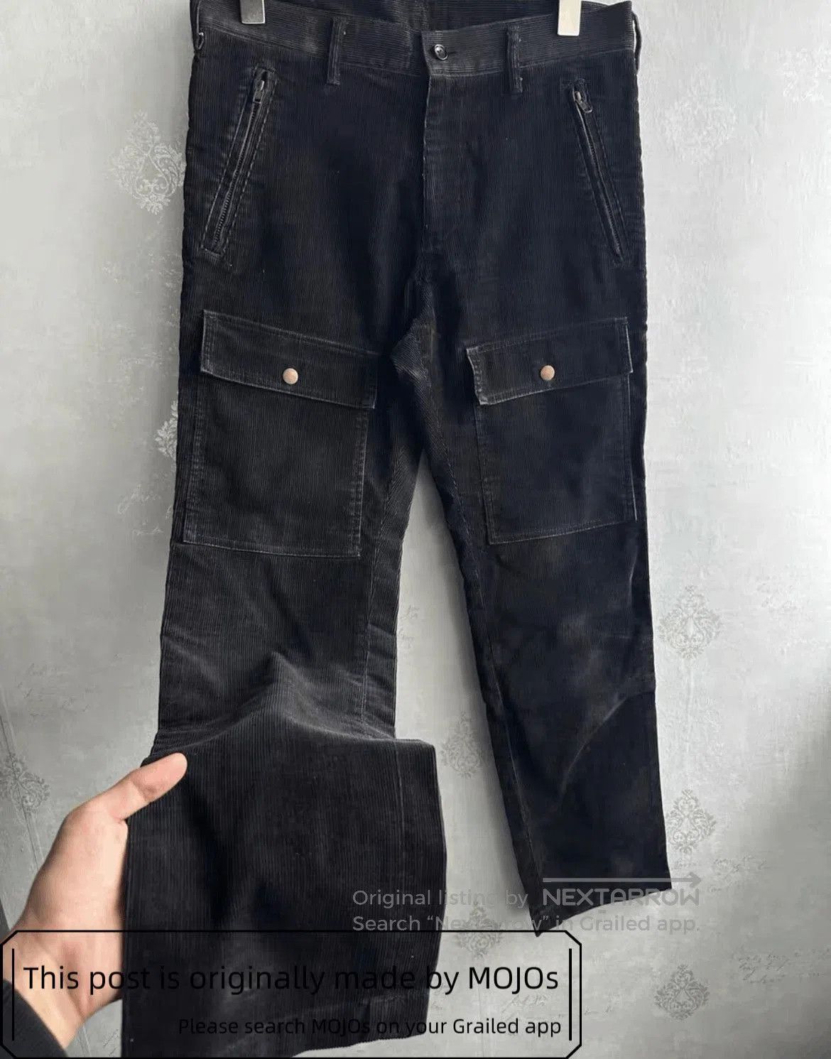 Comme des Garcons Homme Plus Sz S Comme Des Garcons Homme Corduroy Cargo Pants mojos1955 Size US 30 / EU 46 - 4 Thumbnail
