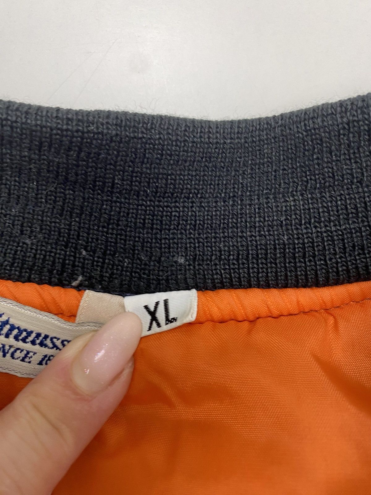 Levi's Levi's Vintage MA-1 Bomber Jacket Black/Orange XL Size US XL / EU 56 / 4 - 3 Thumbnail