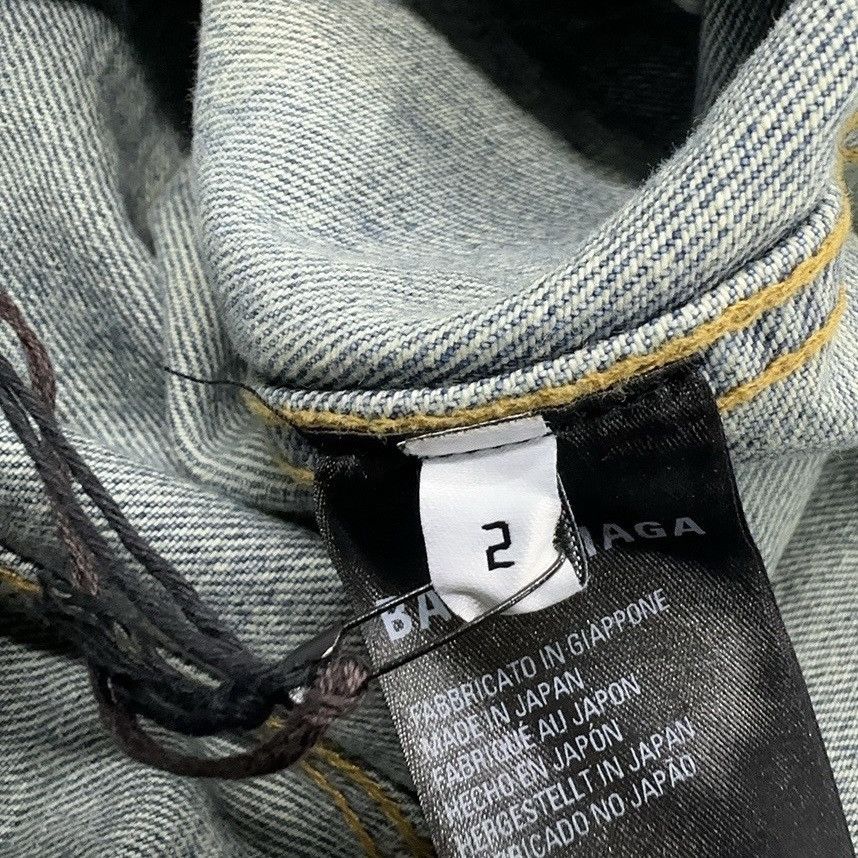 Balenciaga Balenciaga FW22 denim pullover hoodie jacket Size US M / EU 48-50 / 2 - 4 Thumbnail