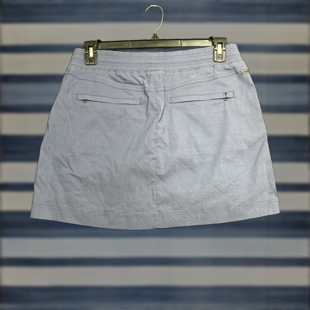 Rails KUHL Skirt Womens Medium Blue Hiking Trails Casual Tech Poly Ladies 32 Waist Size 32" / US 10 / IT 46 - 1 Thumbnail