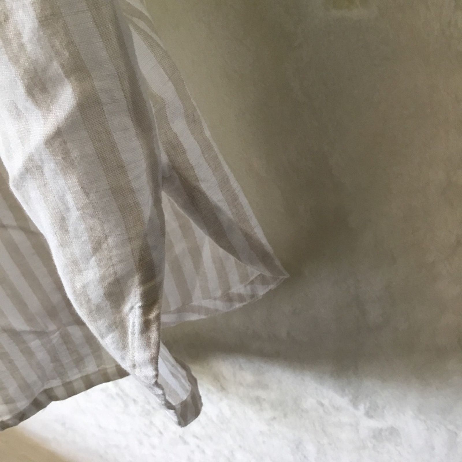 Other UpWest Cream and White Striped Button Shirt Size M / US 6-8 / IT 42-44 - 12 Thumbnail