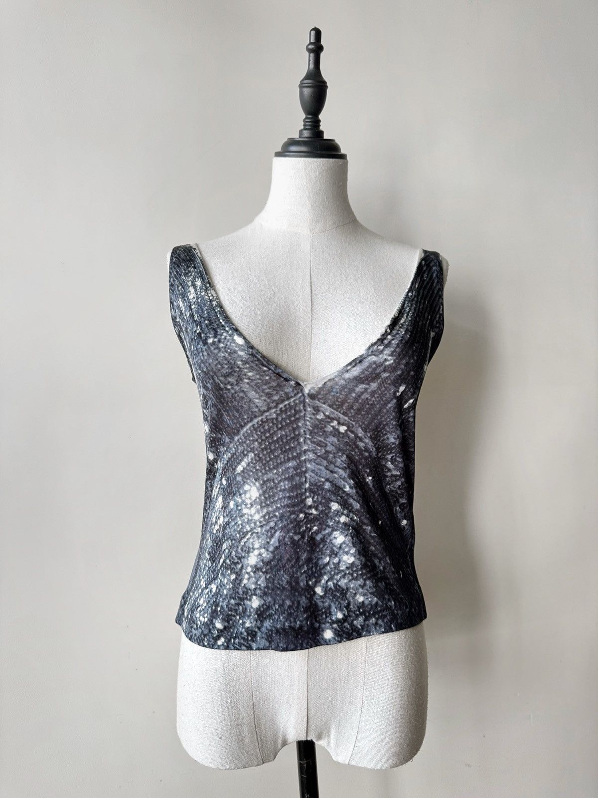 Maison Margiela Maison Martin Margiela SS96 "Sequins" Trompe-L'oeil Top Size S / US 4 / IT 40 - 1 Thumbnail