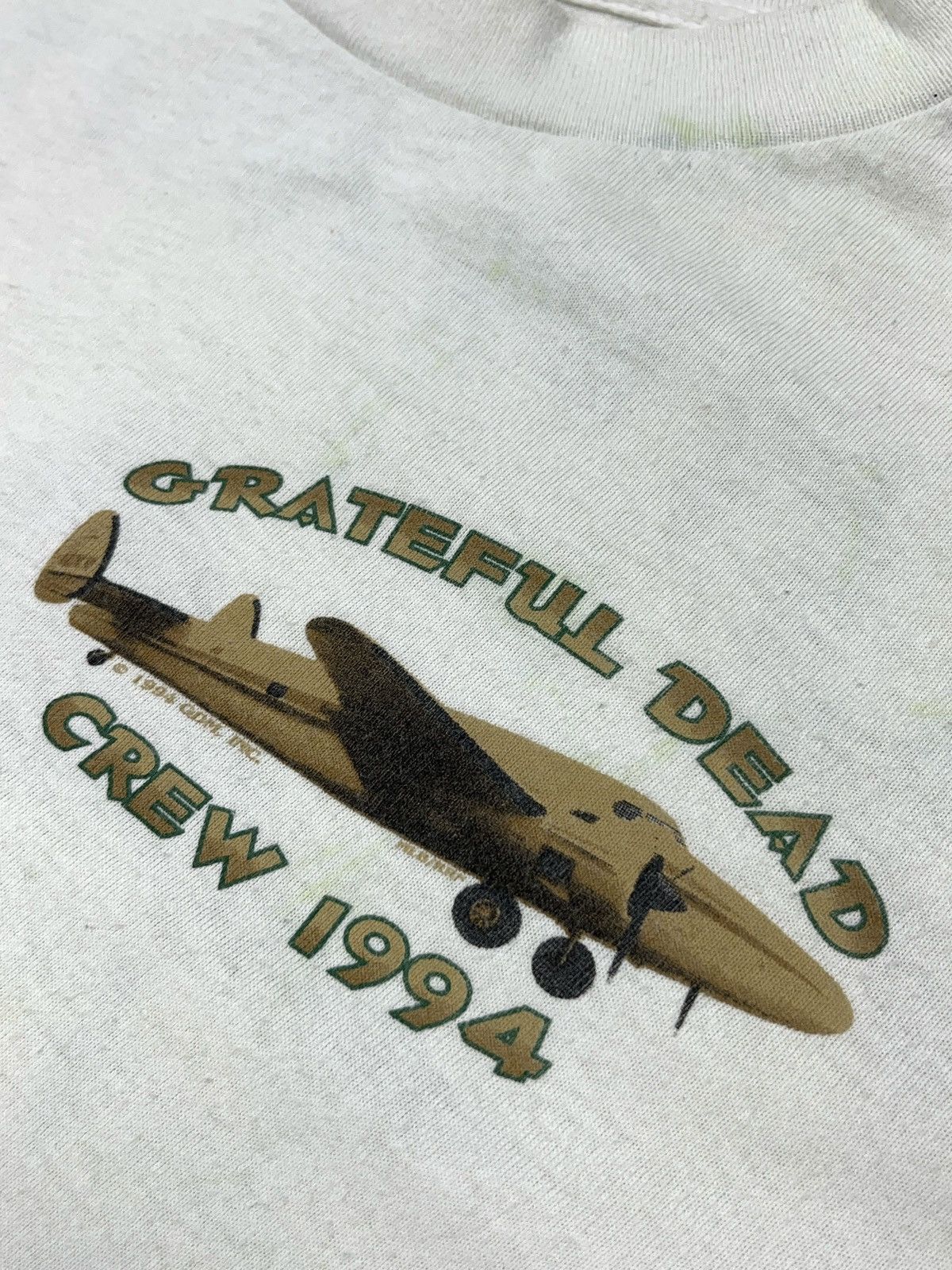 Band Tees × Grateful Dead × Vintage Vintage 1994 Grateful Dead Crew Last In, First Out T-shirt Size US L / EU 52-54 / 3 - 7 Thumbnail