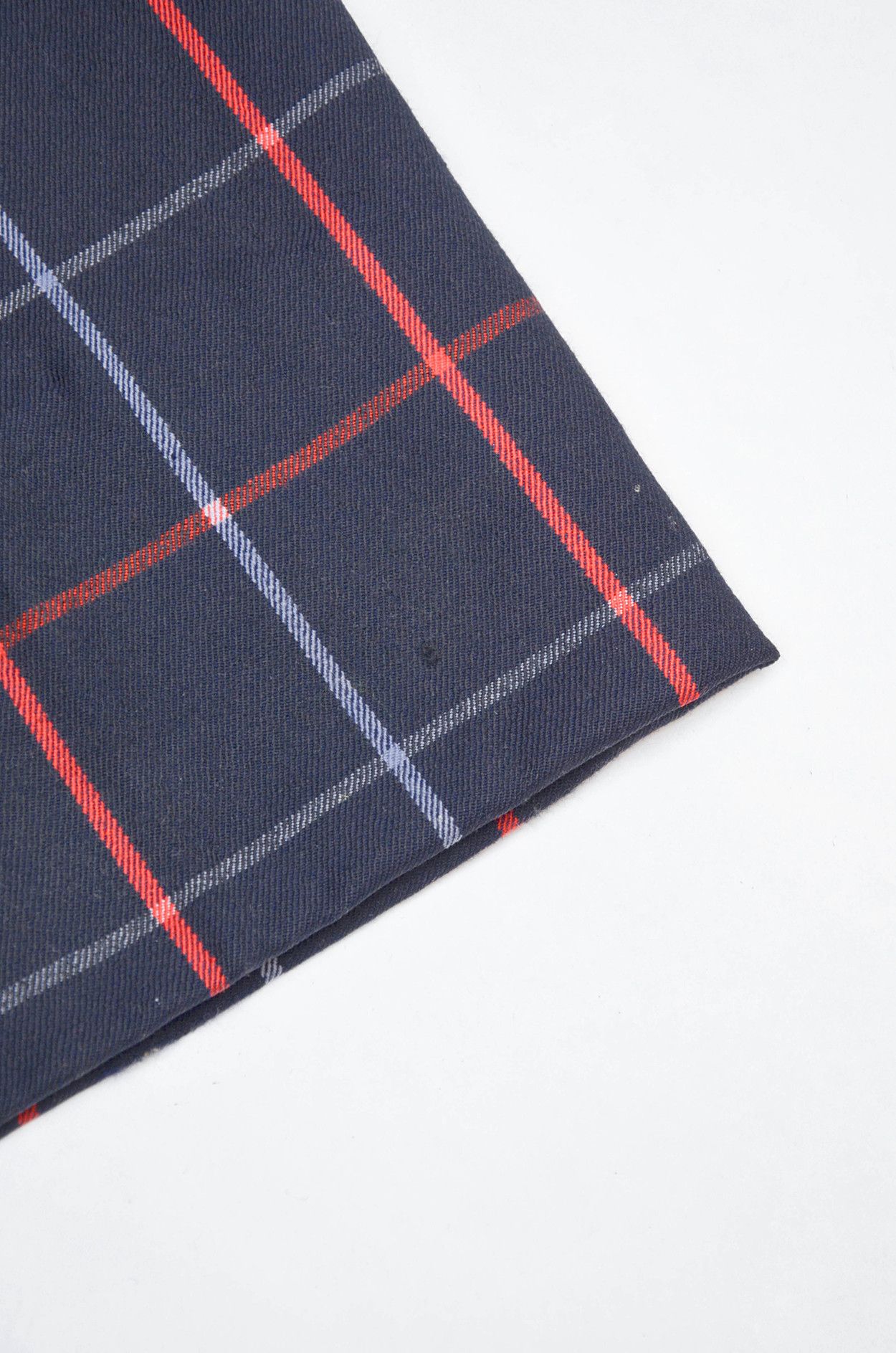 Burberry Burberrys Vintage Check Wool Trousers Navy Plaid - Size W32 Size 32" / US 10 / IT 46 - 11 Thumbnail