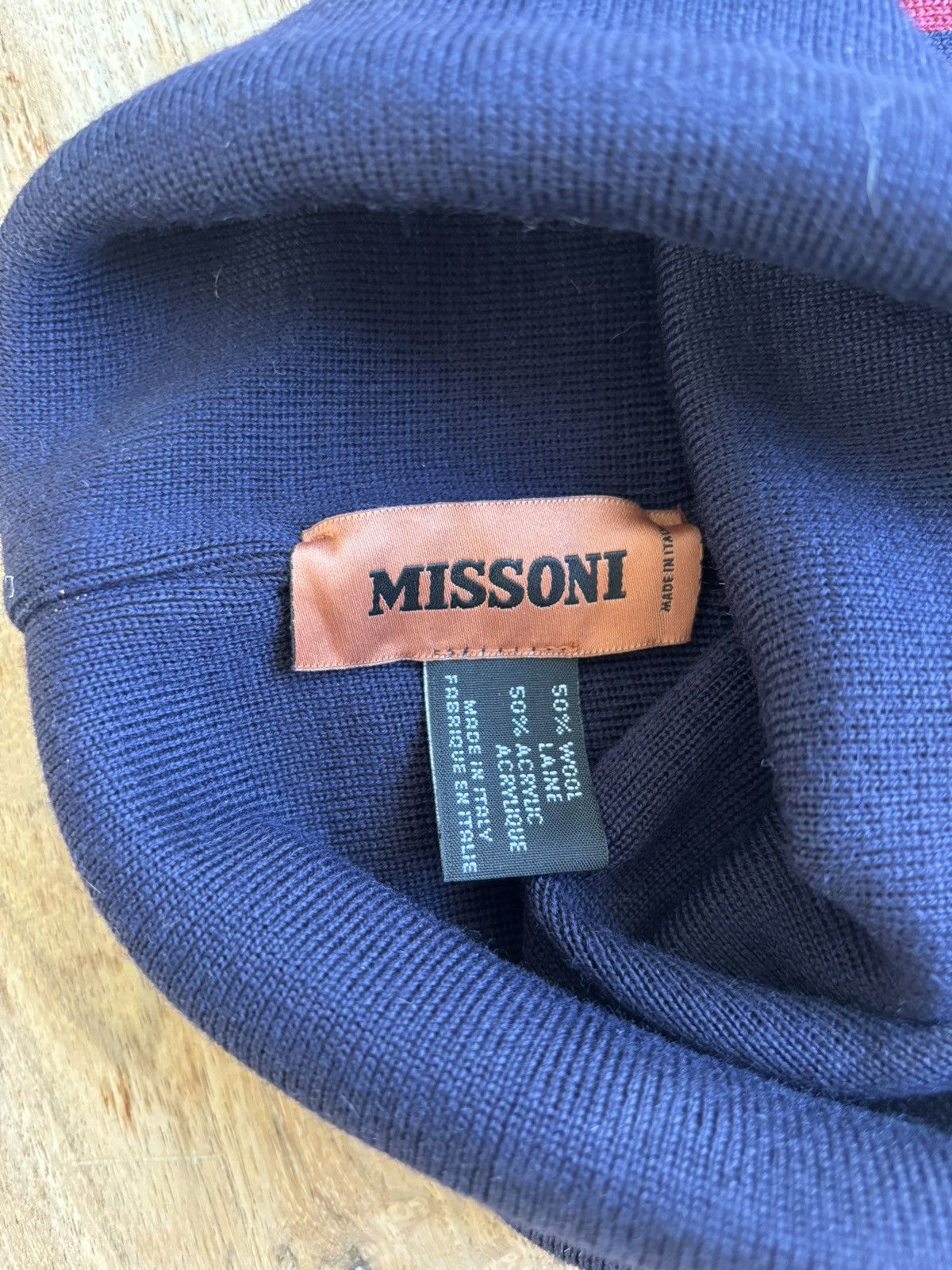 Missoni Missoni Logo Wool Blend Beanie Size ONE SIZE - 3 Thumbnail