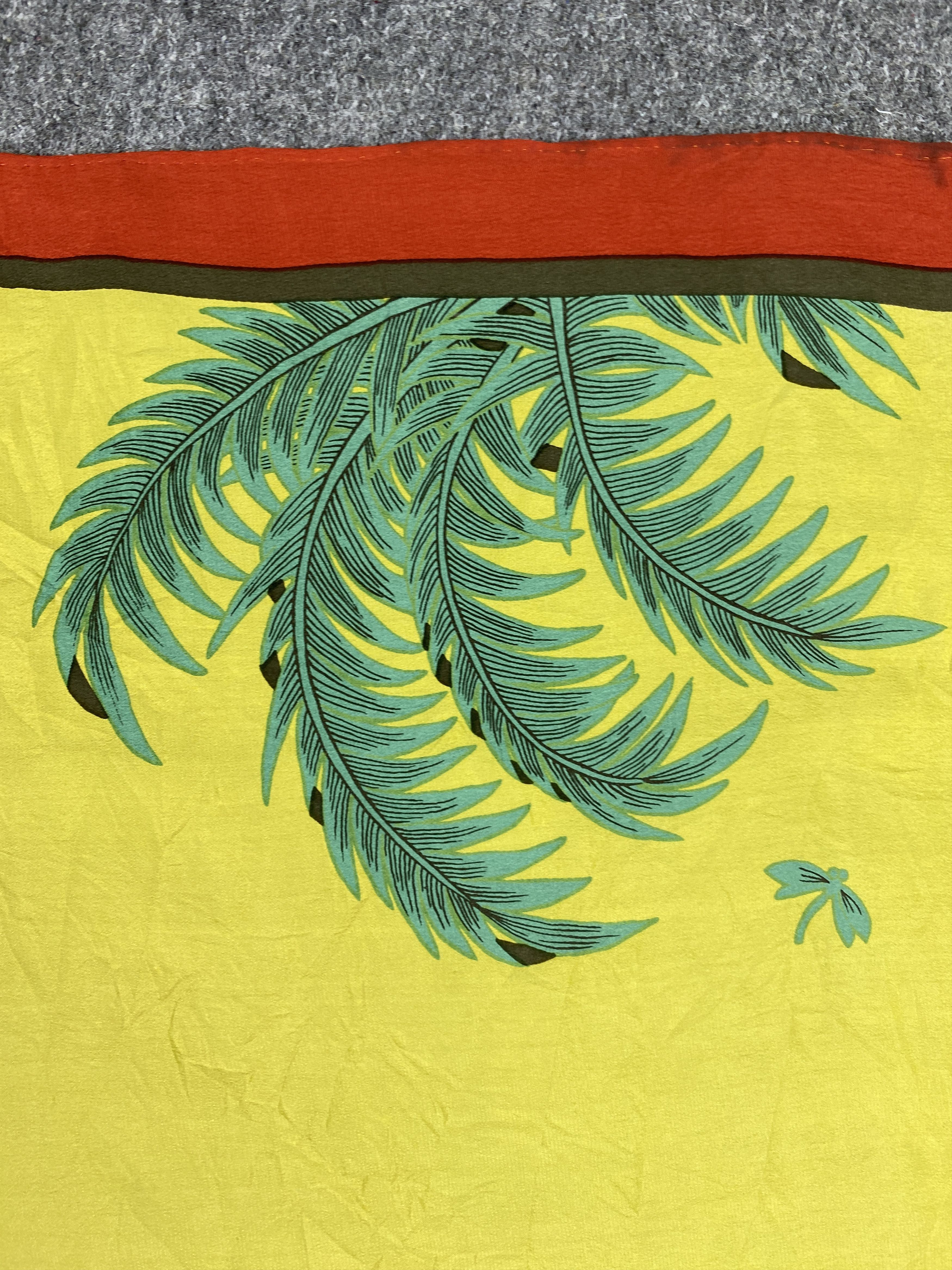 Other Vintage Junko Koshino Silk Scarf / Silk Shawl SN0273 Size ONE SIZE - 6 Thumbnail