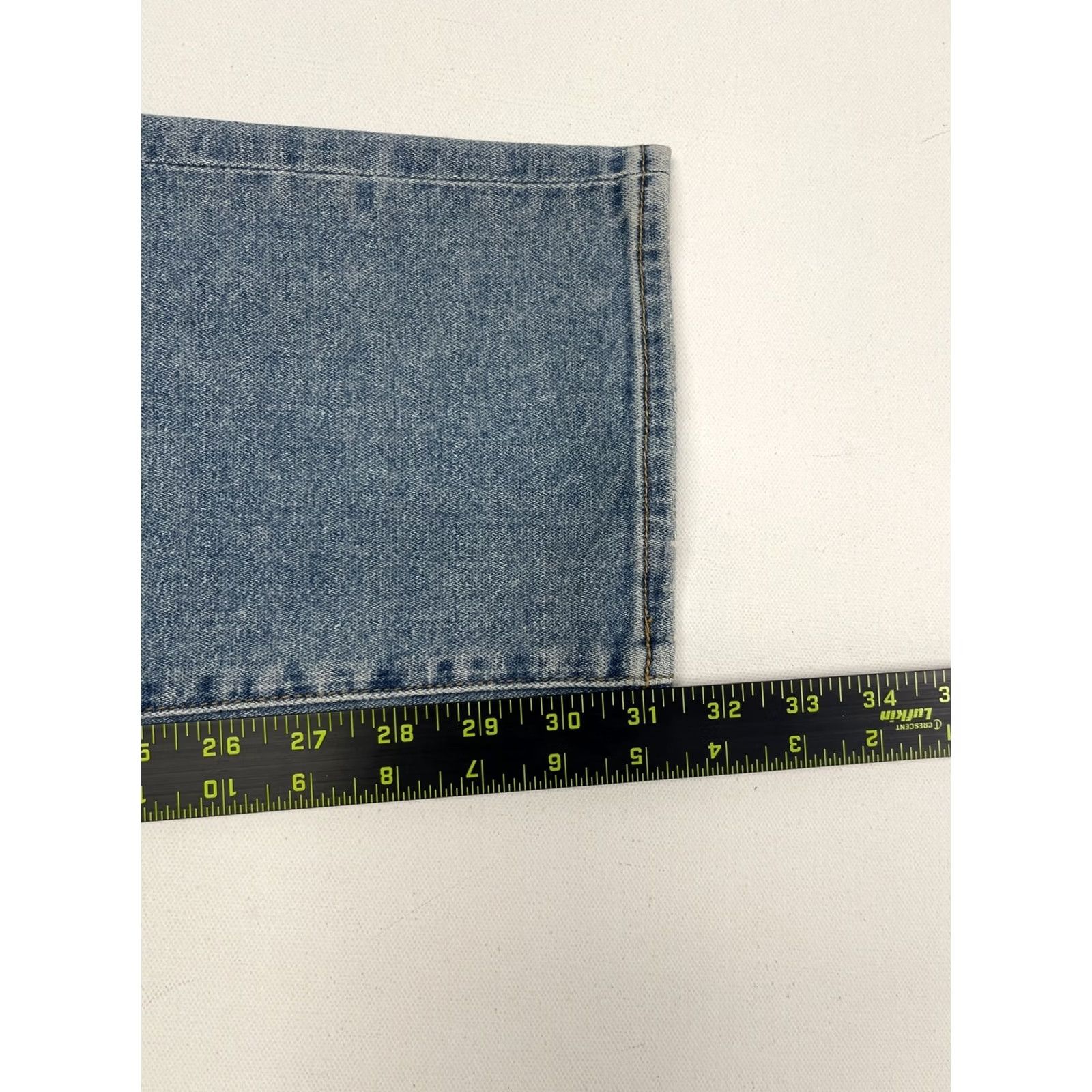 7 For All Mankind 7 For All Mankind Womens Straight Low Rise Stretch Jeans Size 31 NWOT Size 24" / US 00 / IT 34 - 8 Thumbnail