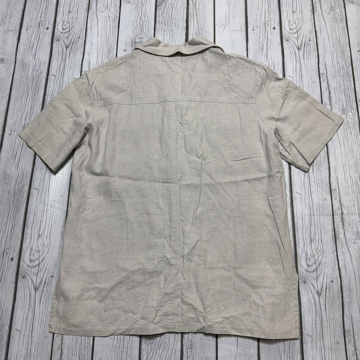 Vintage Vintage Mondo linen shirt Size US M / EU 48-50 / 2 - 2 Thumbnail