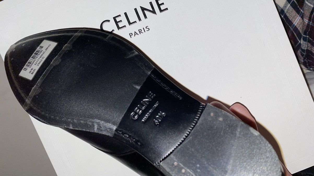 Celine × Hedi Slimane Classic SS19 derby shoes 40.5 Size US 7.5 / EU 40-41 - 6 Thumbnail