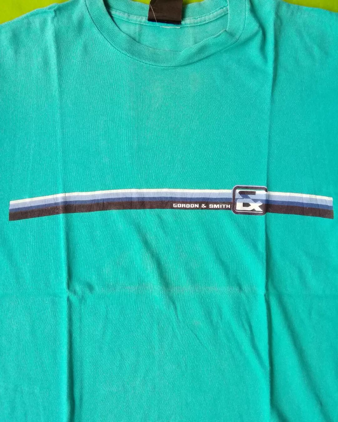 Vintage Vintage Gordon and Smith Blue Skateboards Surf Tees Size US M / EU 48-50 / 2 - 2 Thumbnail