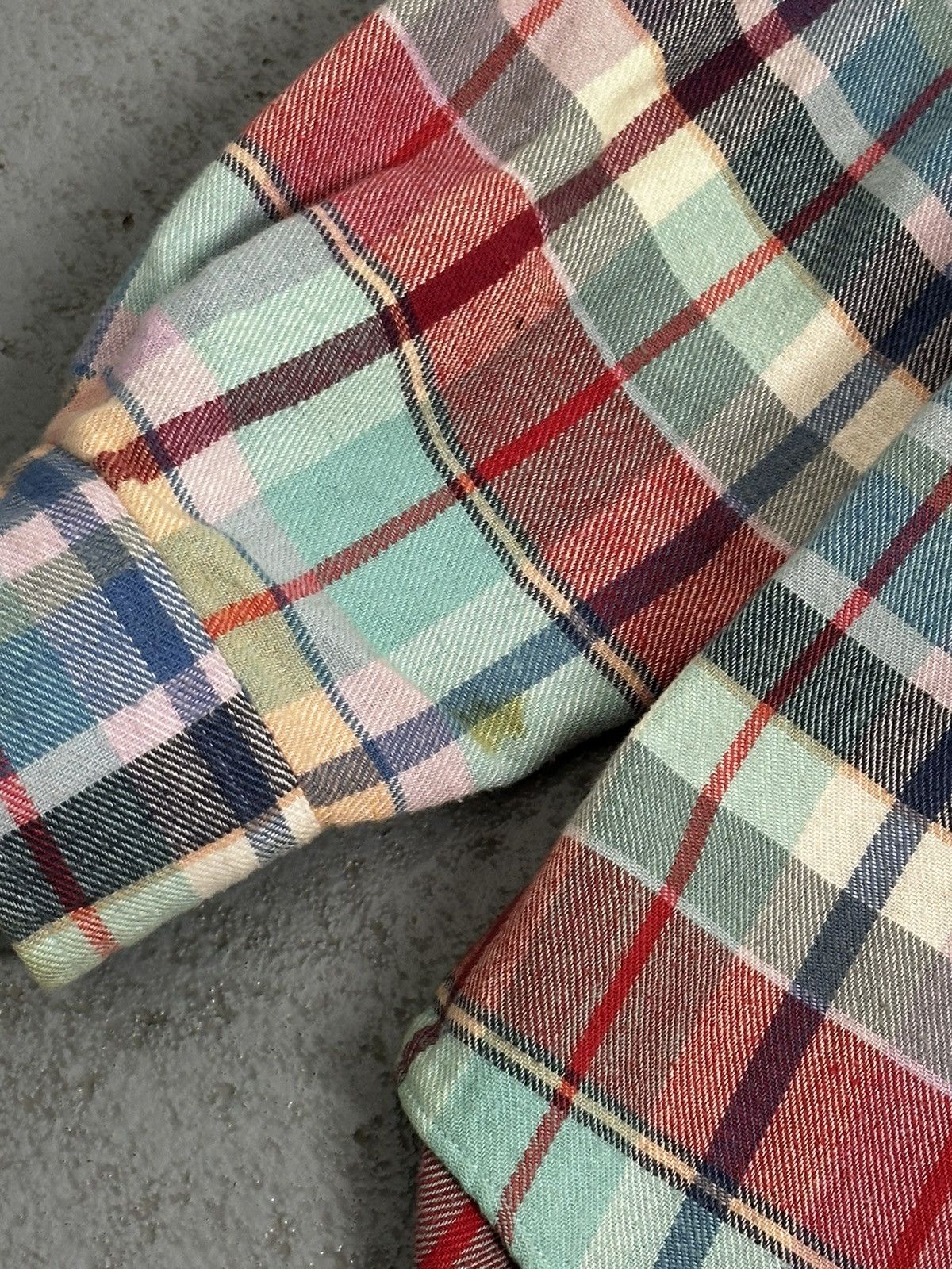 Polo Ralph Lauren Vintage 80s Ralph Lauren Flannel Shirt Size US M / EU 48-50 / 2 - 7 Thumbnail