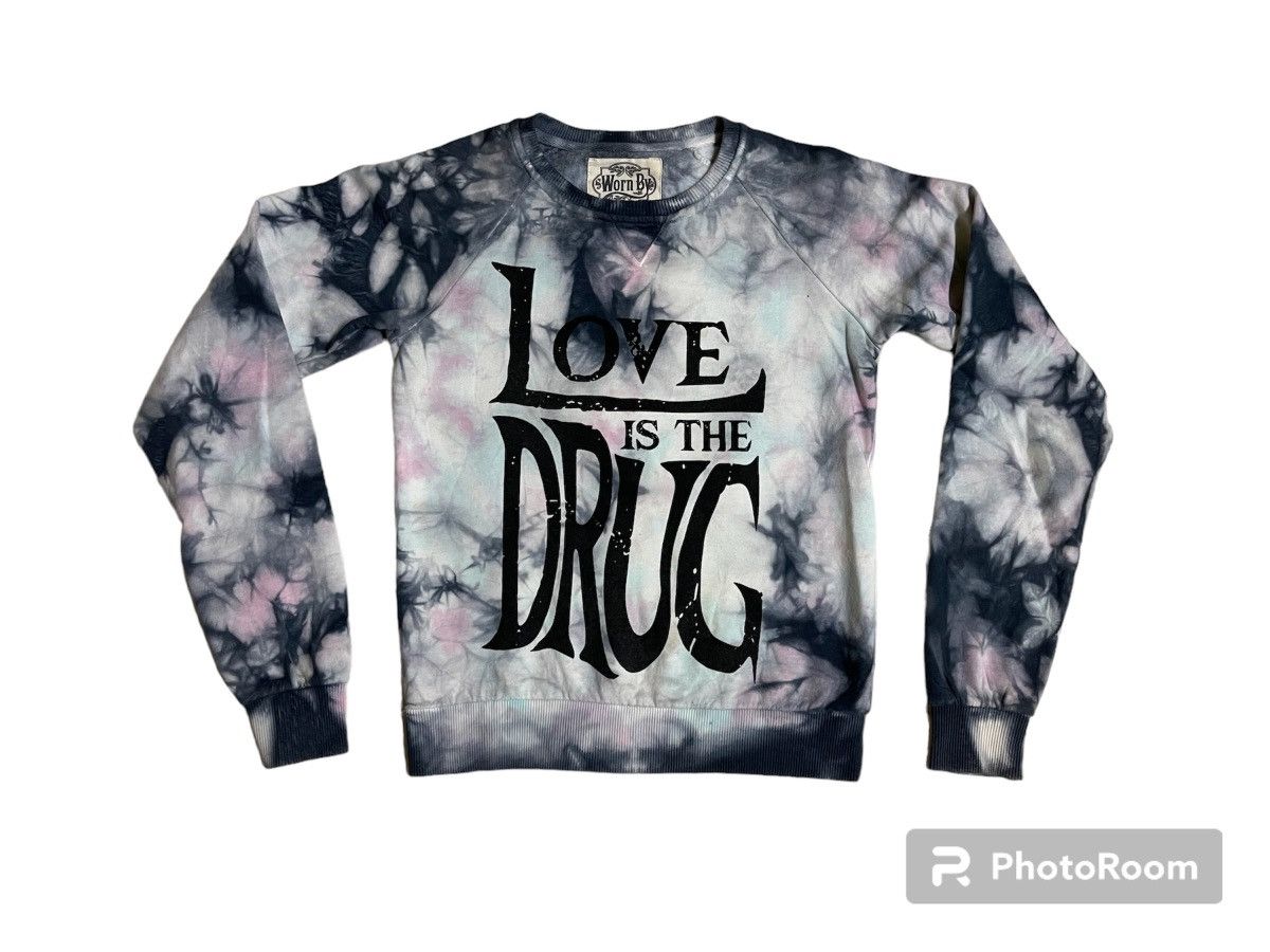 Other Love Is The Drug Worn By Sweatshirt Tie Dye Size S / US 4 / IT 40 - 13 Thumbnail