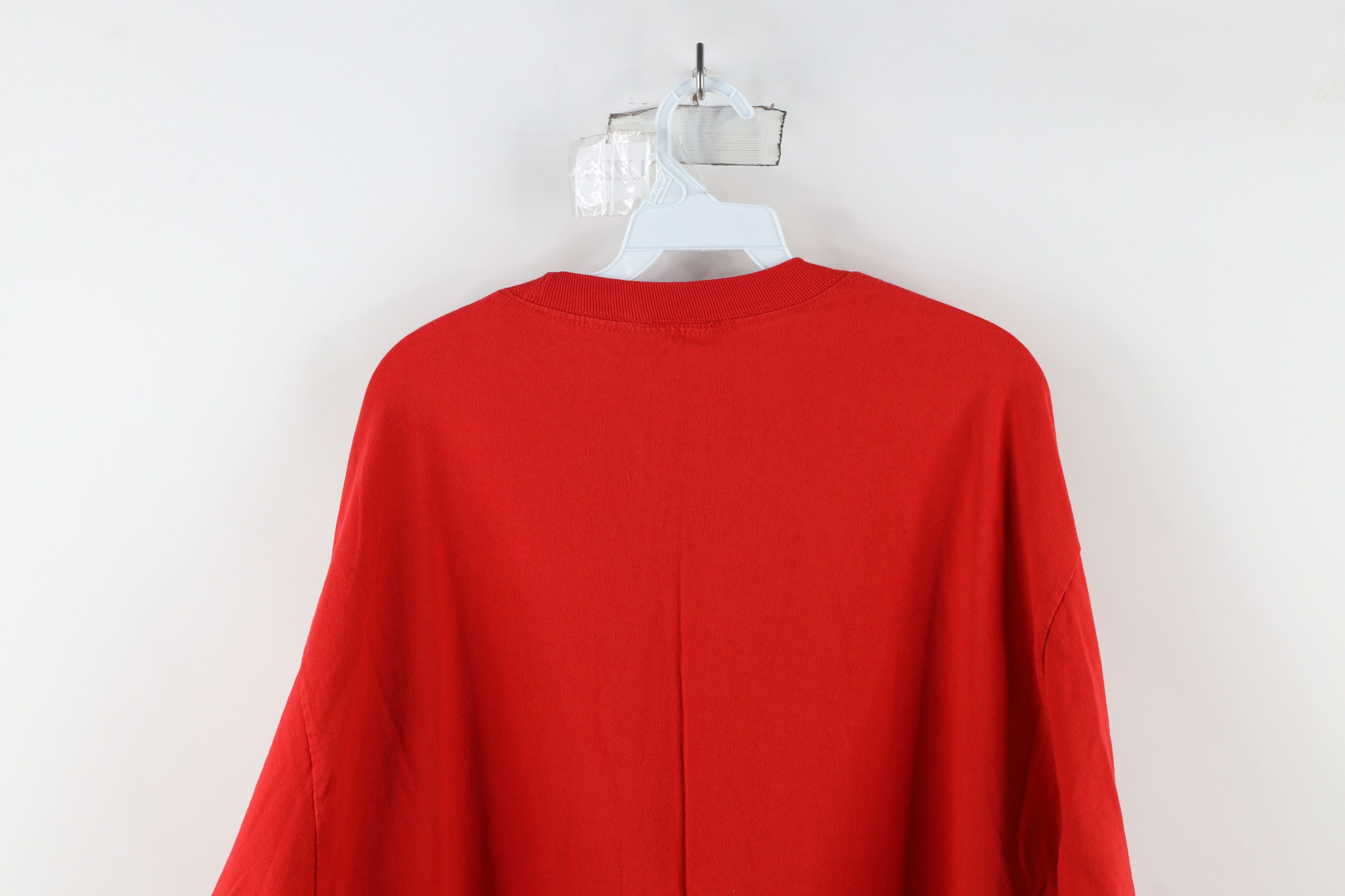 Majestic × Vintage Vintage Majestic Red Wings Hockey Long Sleeve T-Shirt Red Size US XL / EU 56 / 4 - 12 Thumbnail