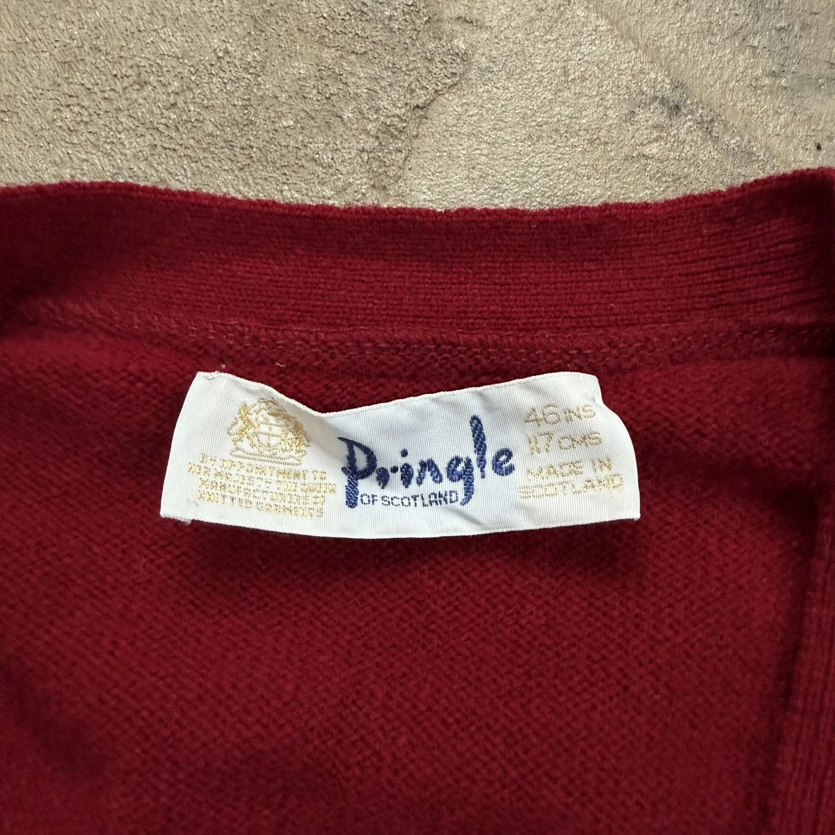 Pringle Of Scotland Pringle of Scotland Wool Cardigan Size US XL / EU 56 / 4 - 5 Thumbnail