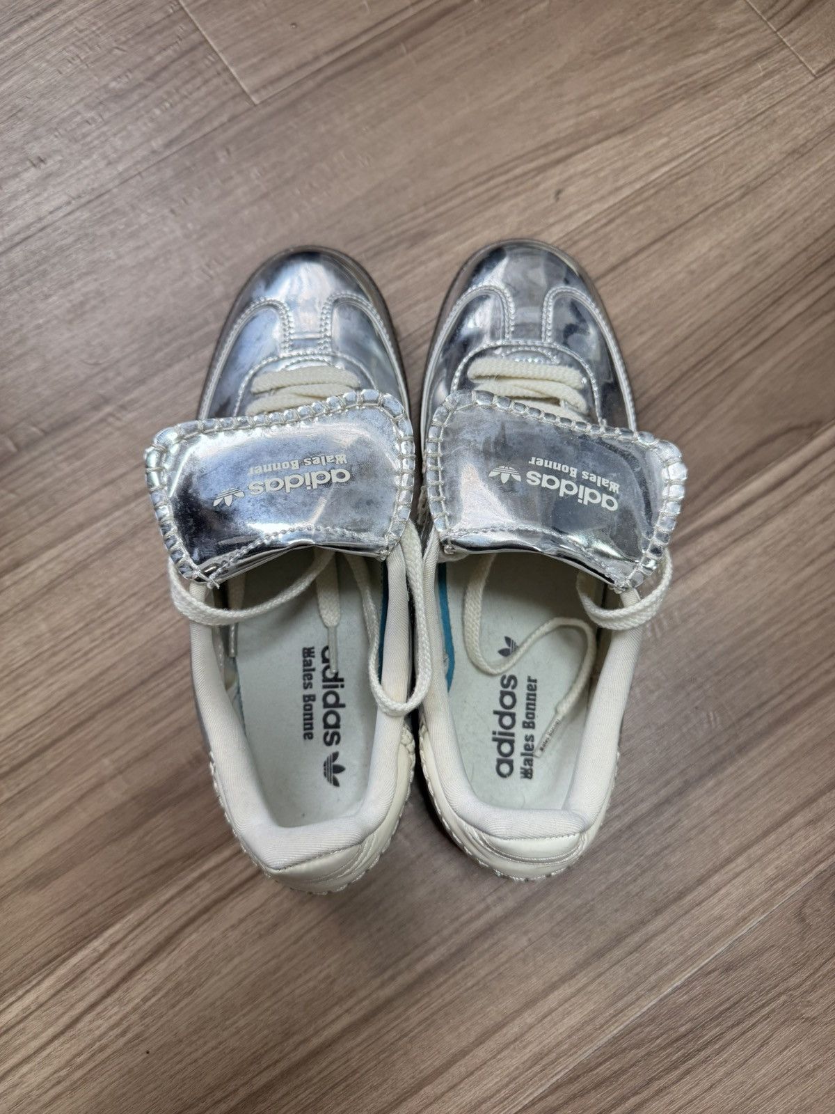 Wales Bonner Wales Bonner x adidas Samba Silver Metallic Size US 8 / EU 41 - 3 Thumbnail