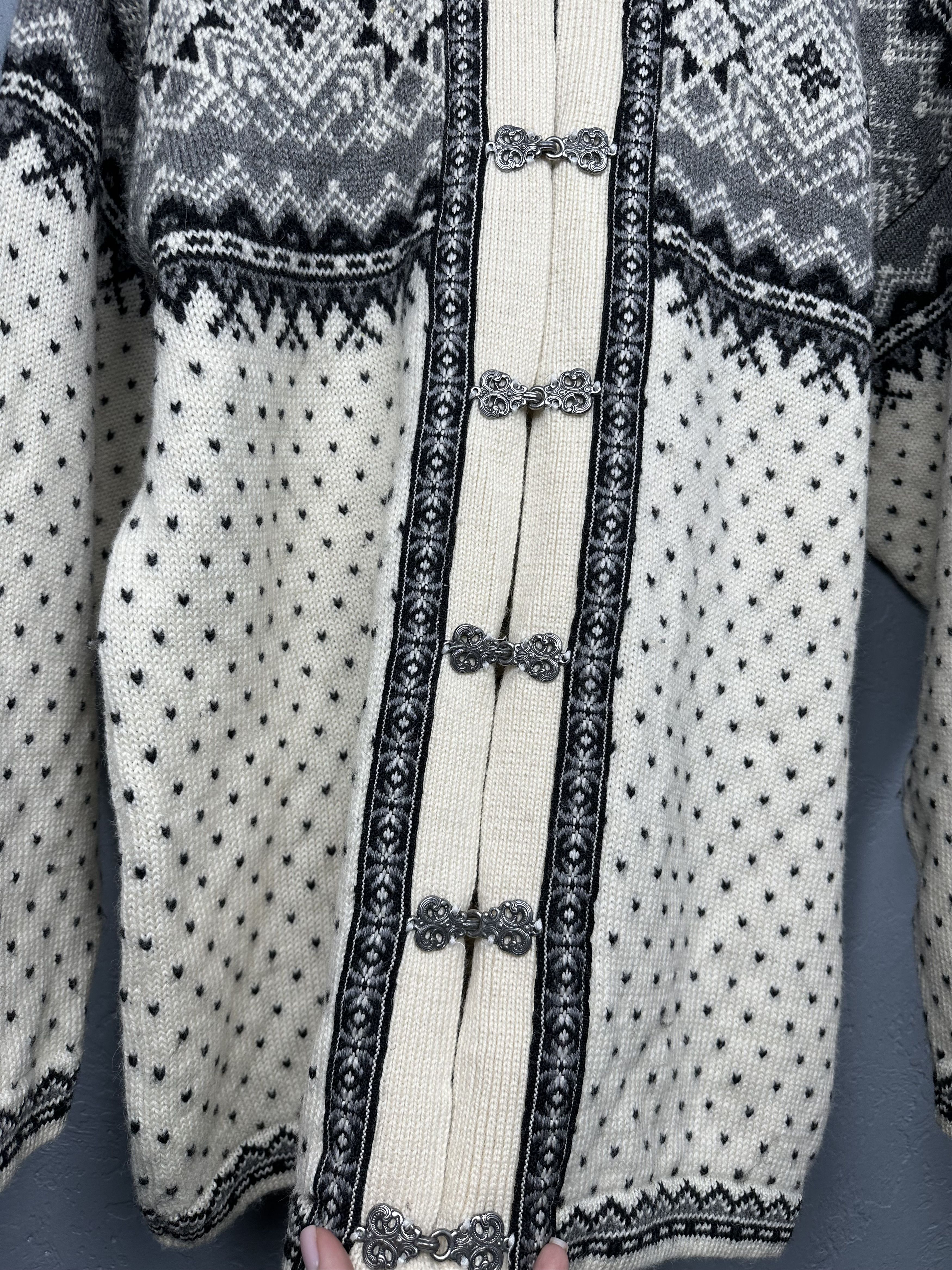 Other Norwegian Wool Vintage Mens Sweater Size US L / EU 52-54 / 3 - 5 Thumbnail