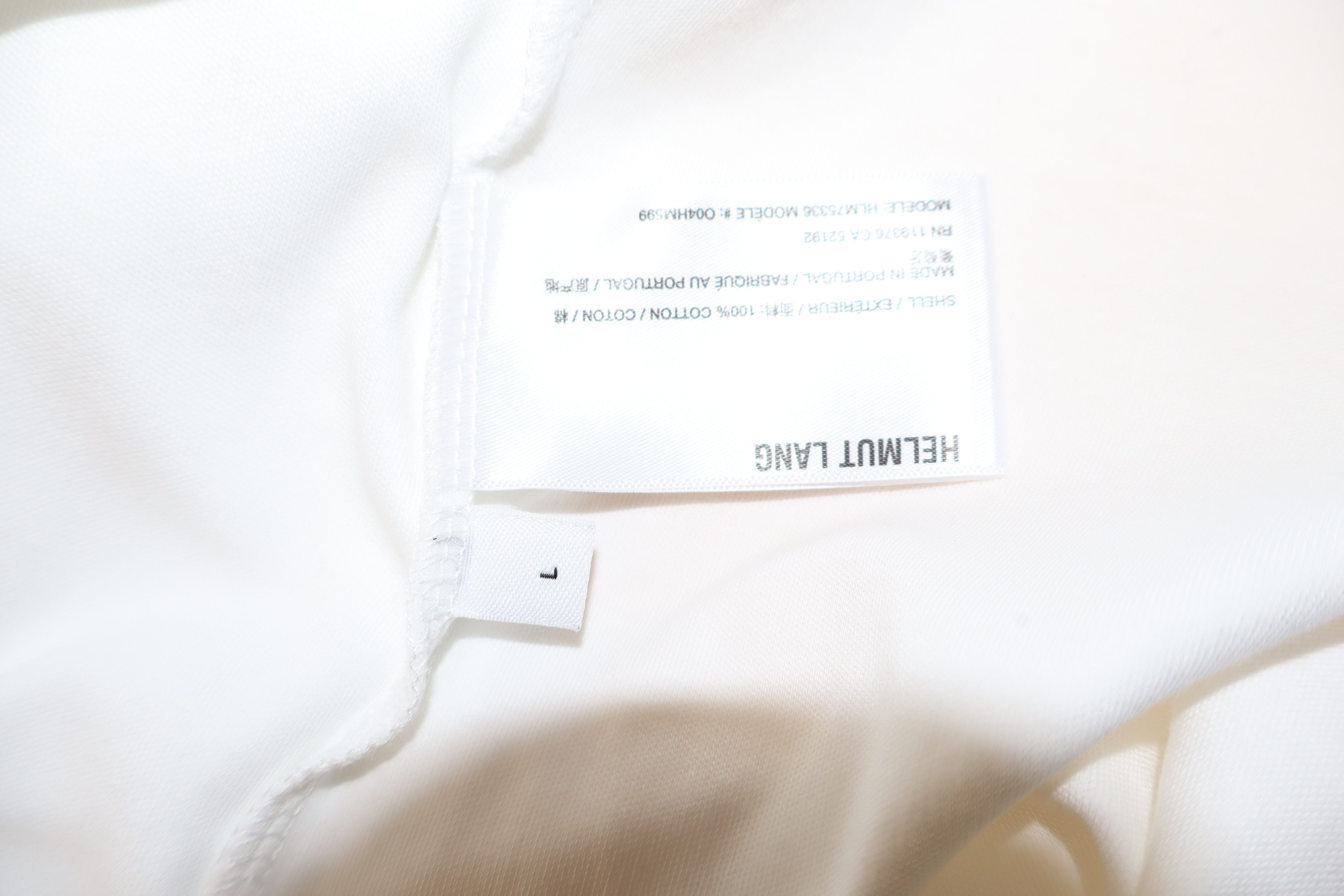 Helmut Lang Embroidered logo t-shirt Size US L / EU 52-54 / 3 - 9 Thumbnail