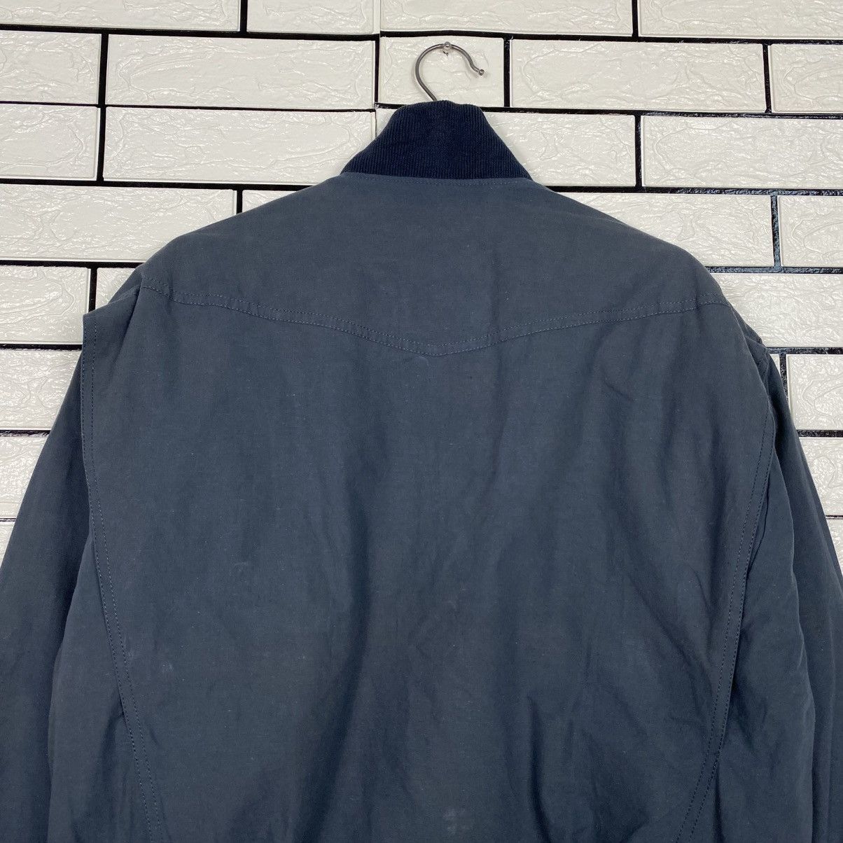 Japanese Brand 📌Vintage Bomber Jacket Fly Cacharel Bondage Design Size US L / EU 52-54 / 3 - 10 Thumbnail