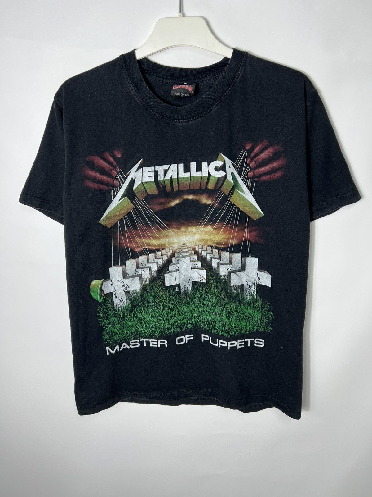 Metallica Vintage band rock tour Metallica Masters Of Puppets T-shirt Size US M / EU 48-50 / 2 - 1 Thumbnail