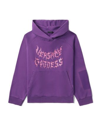 Versace o1y0226 Hoodie in Purple Size M / US 6-8 / IT 42-44 - 1 Thumbnail
