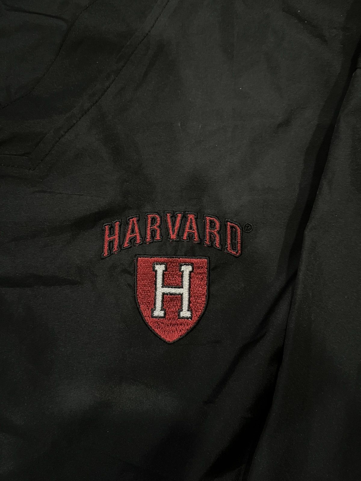 Vintage Harvard Windbreaker Size US XL / EU 56 / 4 - 4 Thumbnail