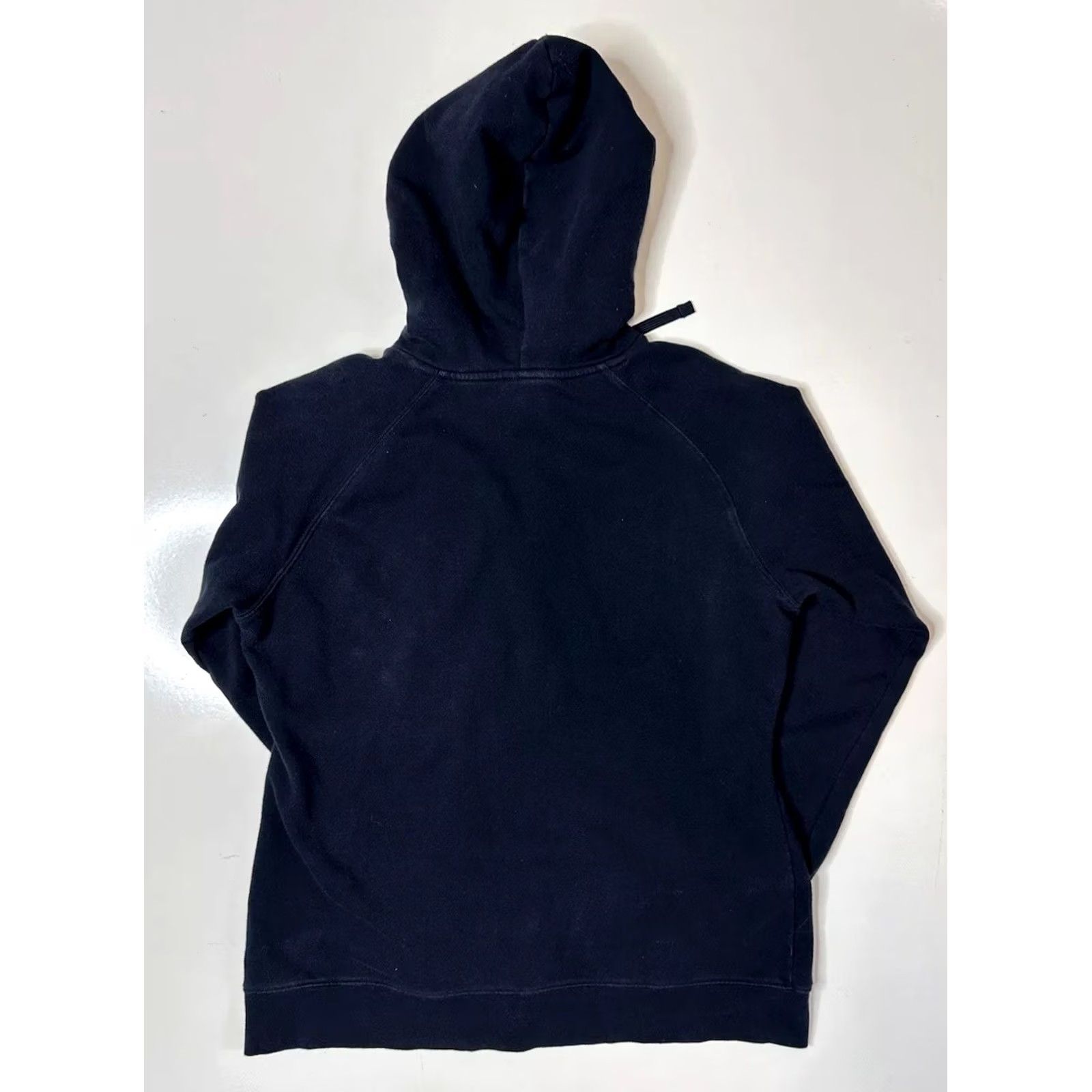 The North Face VINTAGE The North Face Hoodie Pullover Navy Blue White Women L White Navy Blue Pullover Hoodie Womens L Size L / US 10 / IT 46 - 4 Thumbnail