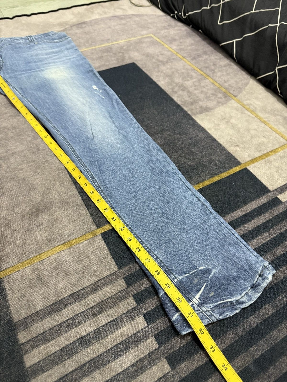 Hysteric Glamour Y2K IFSIX STYLE DENIM PANTS Size US 31 - 14 Thumbnail