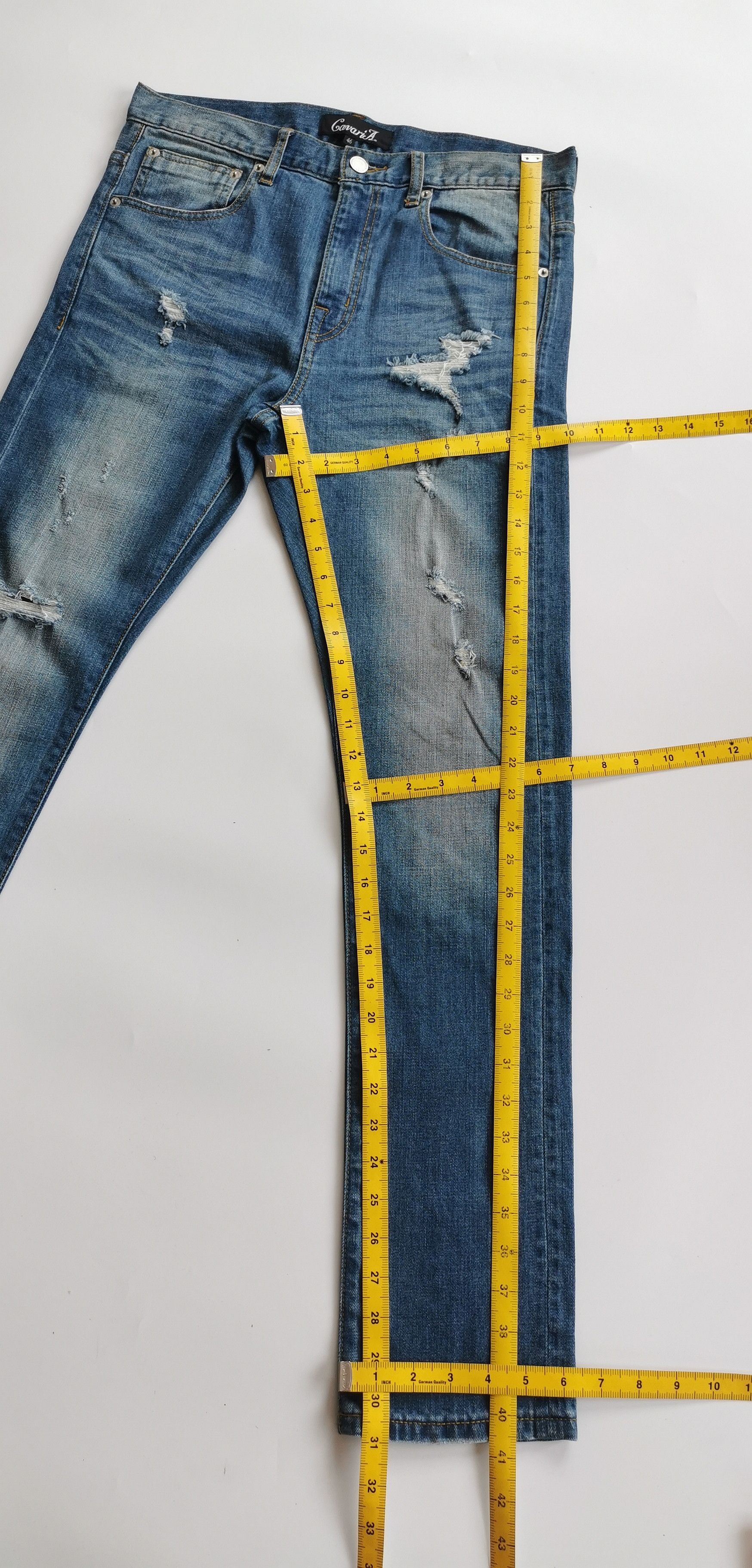 Tornado Mart CavariA Distressed Jeans 💕 Faded Wash Size US 31 - 4 Thumbnail