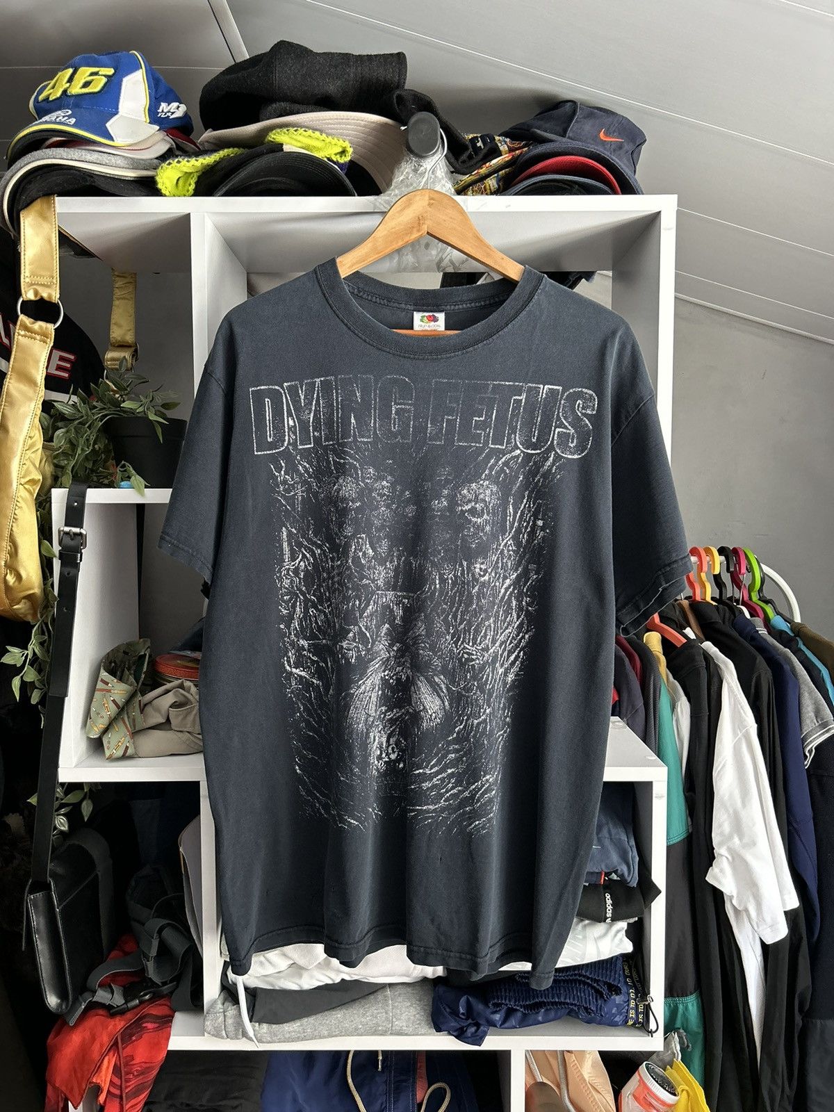 Vintage Vintage Dying Fetus 2000s t shirt Size US XL / EU 56 / 4 - 2 Thumbnail