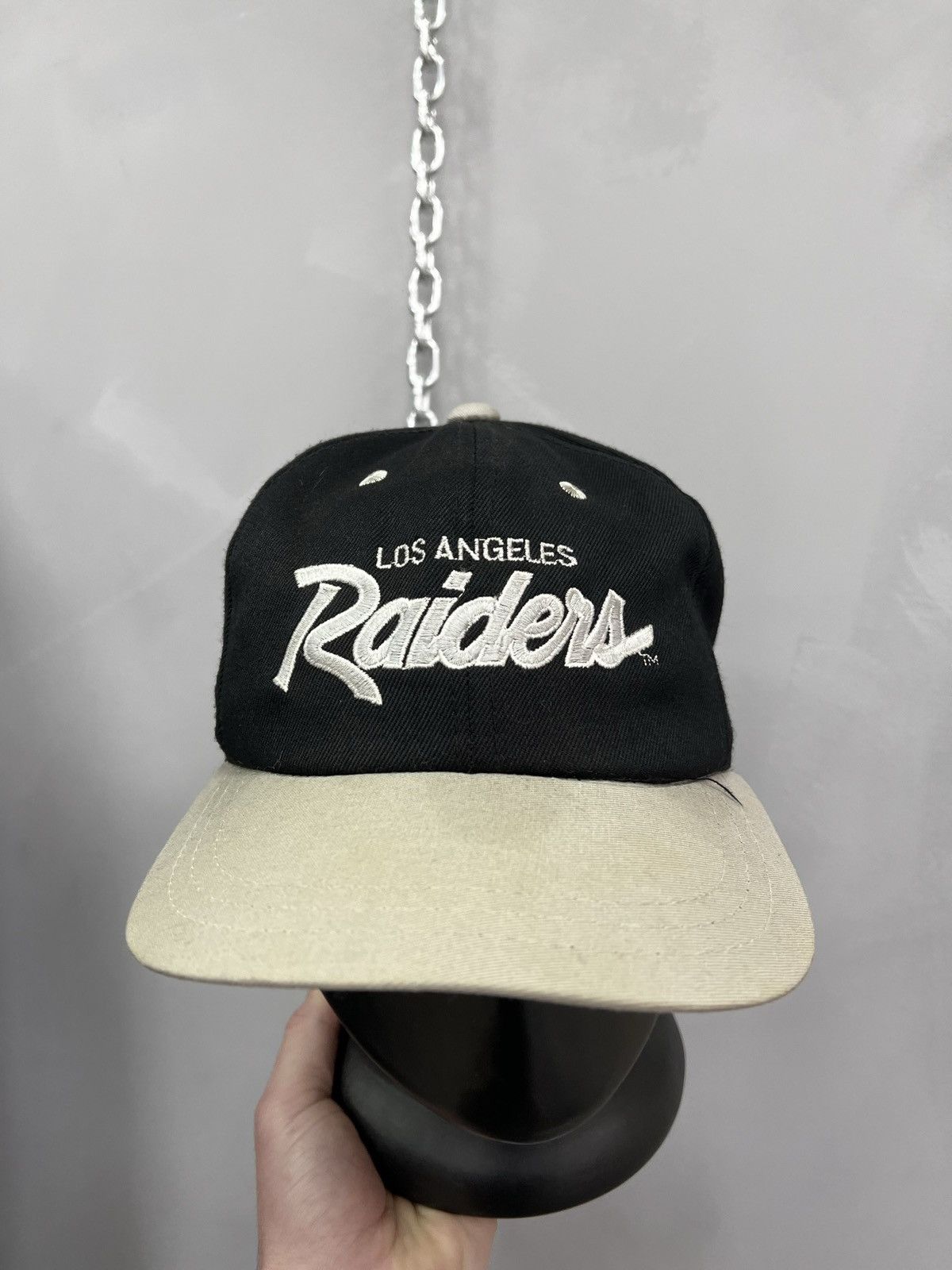 MLB × NFL VINTAGE 90s RAIDERS MLB CAP HAT RARE Y2K Size ONE SIZE - 2 Thumbnail