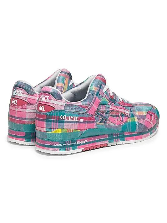 Asics × Comme des Garcons os11x0226 Gel-Lyte III Low-Top Sneakers In Multicolor Size US 13 / EU 46 - 3 Thumbnail