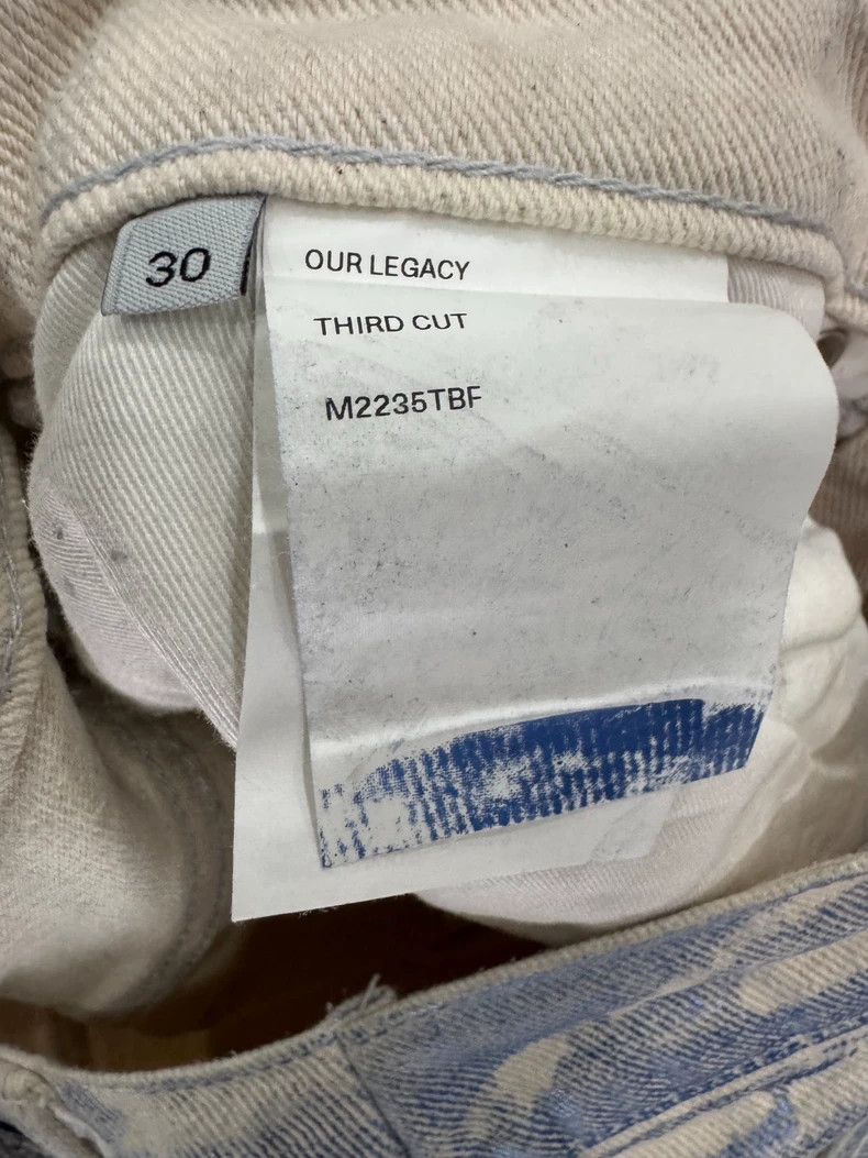 Our Legacy our legacy Waxed Jeans Size US 30 / EU 46 - 4 Thumbnail