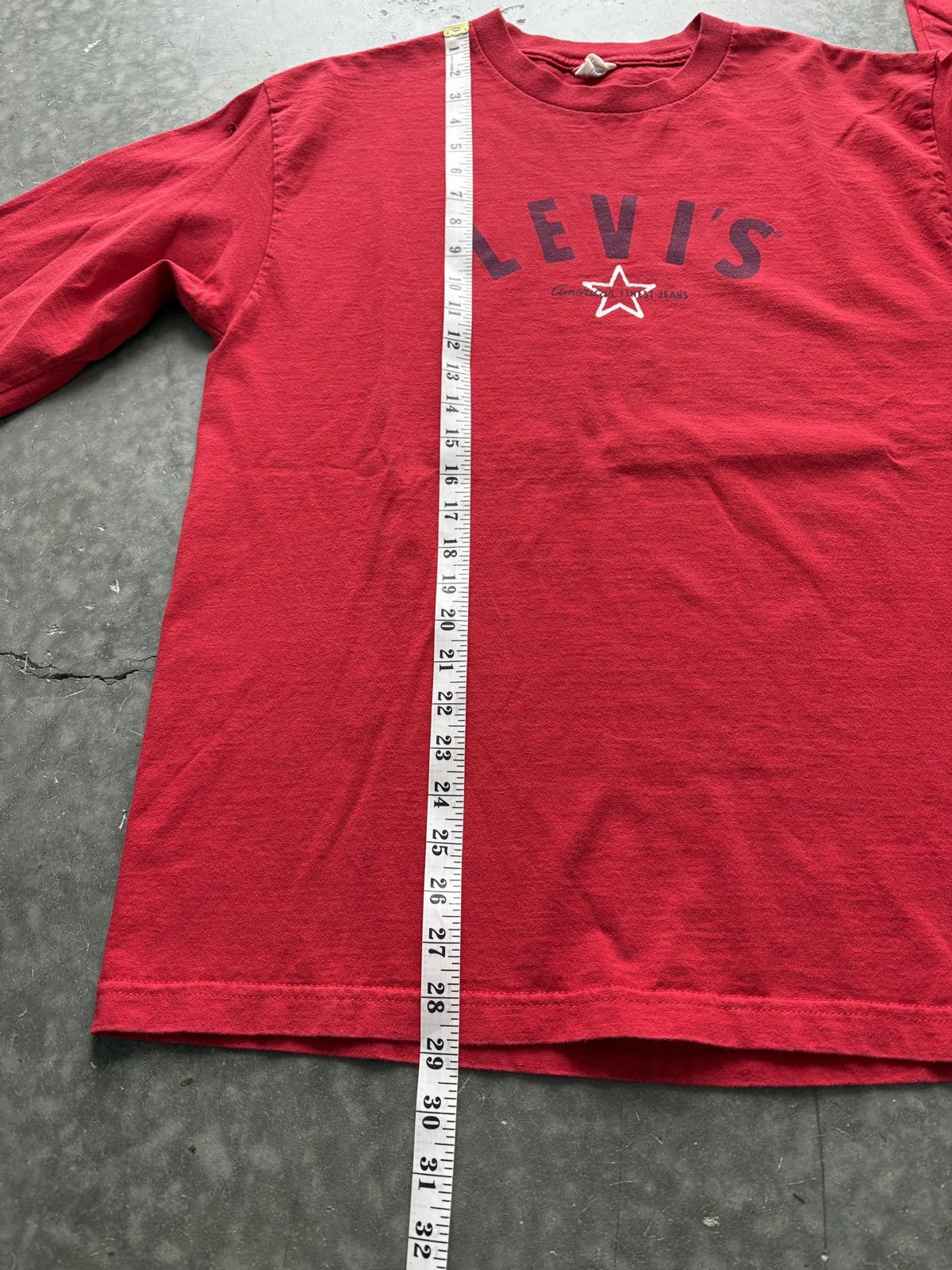 Levi's Vintage 90s Levis Longsleeve Graphic Tee Size US L / EU 52-54 / 3 - 7 Thumbnail