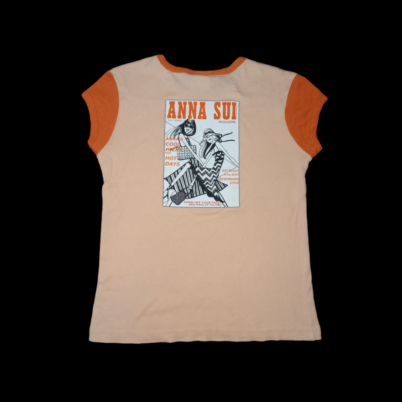 Anna Sui Vintage ANNA SUI Short Sleeve Tshirt Size M / US 6-8 / IT 42-44 - 5 Thumbnail
