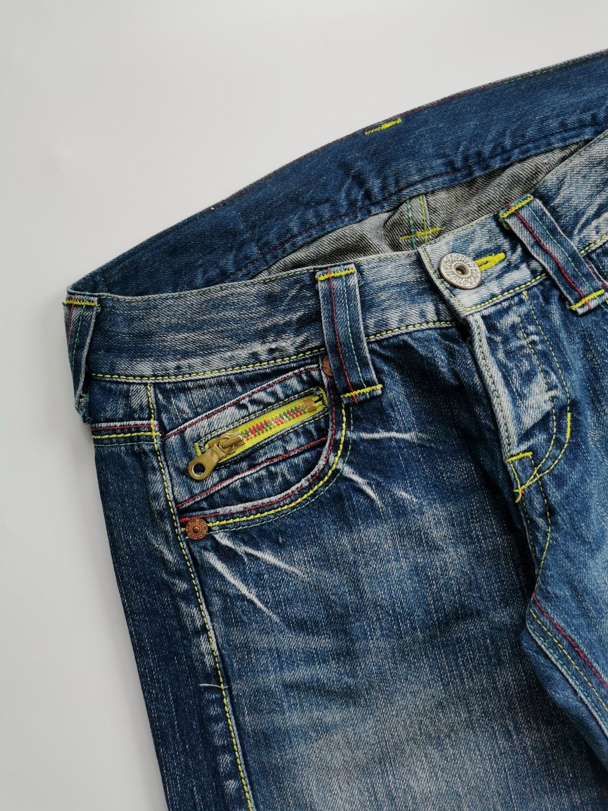 Japanese Brand EXIV Co Ltd Japan Denim Jeans Size US 28 / EU 44 - 4 Thumbnail