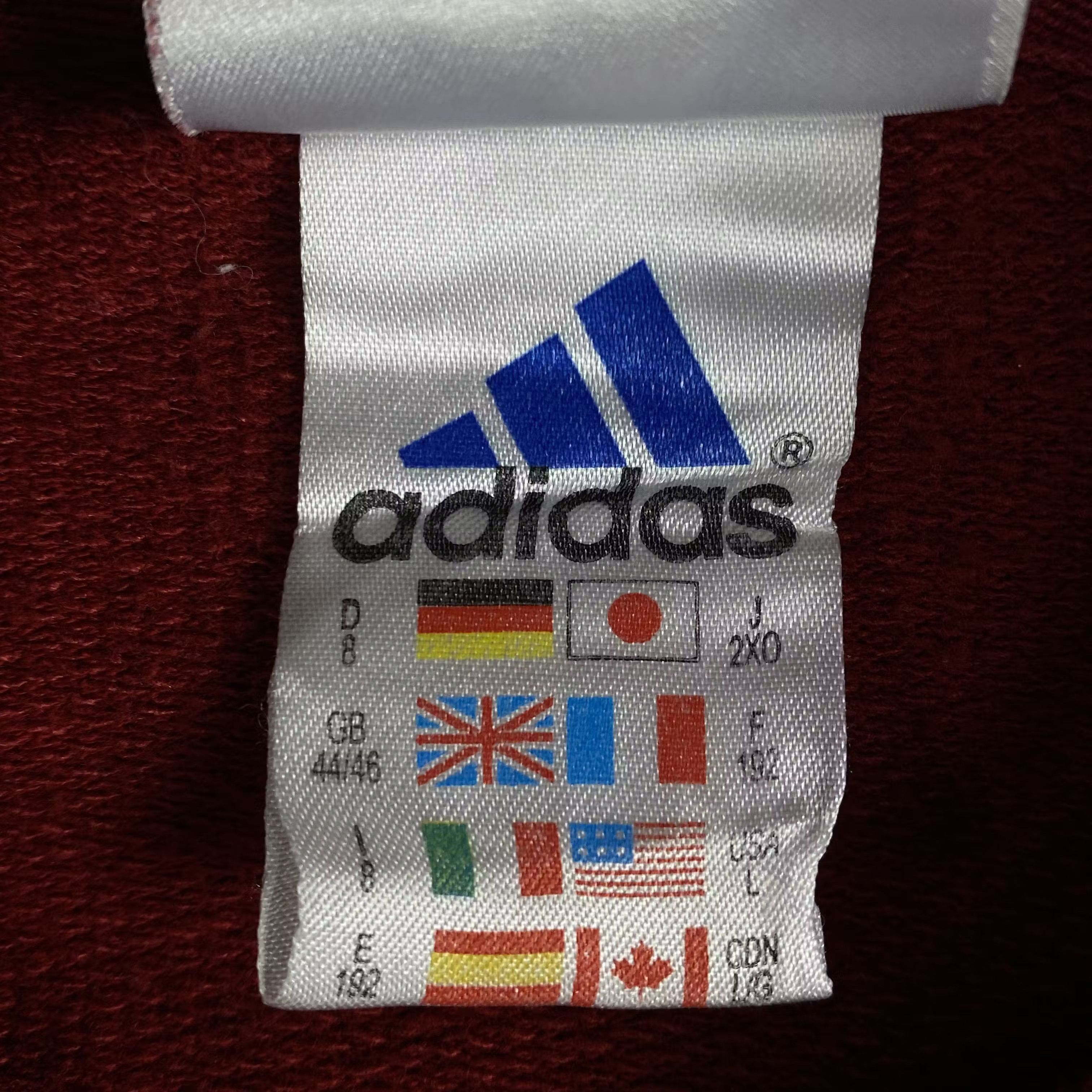 Adidas × Vintage Men’s Sweatshirt Long Sleeve Adidas Vintage Size L Size US L / EU 52-54 / 3 - 5 Thumbnail