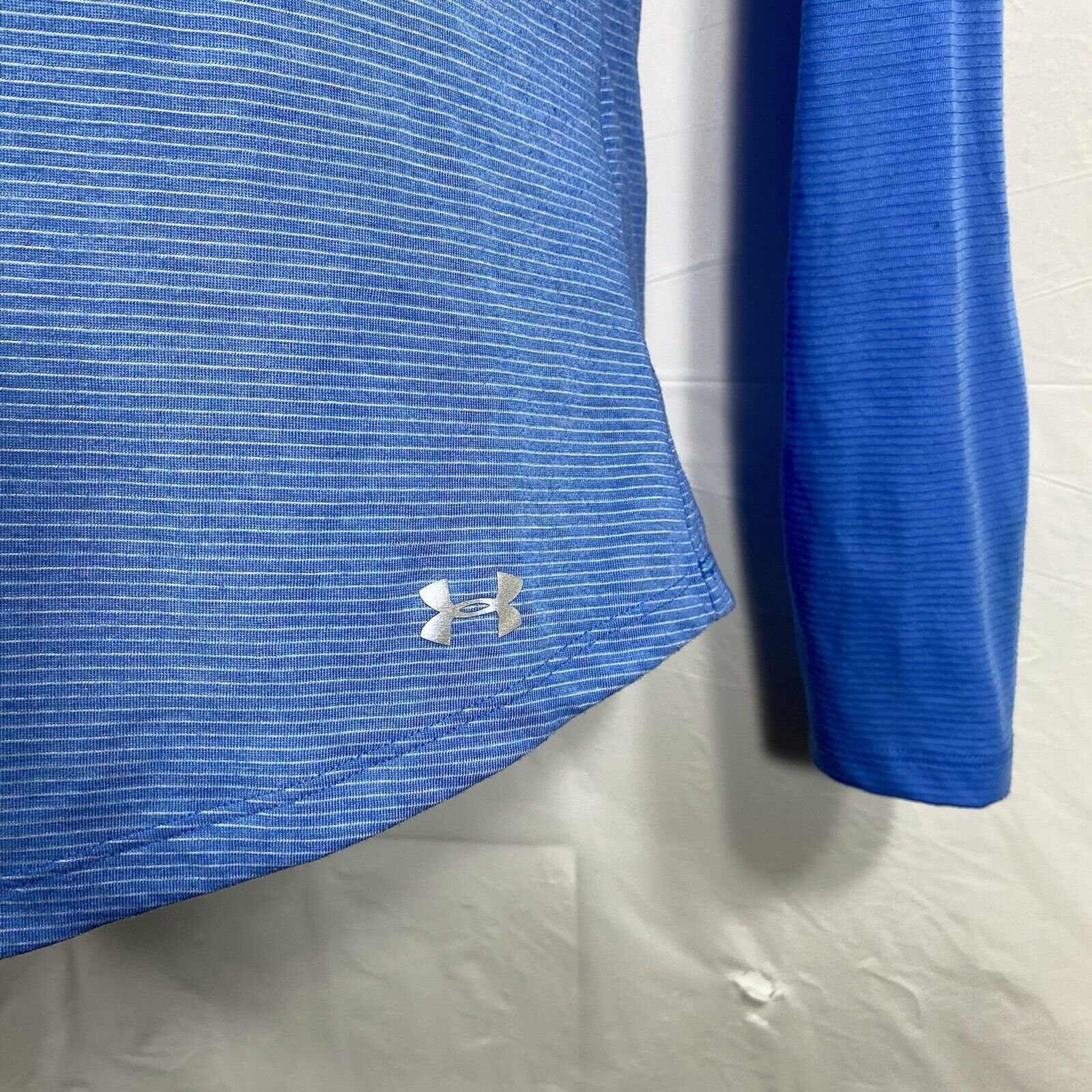 Under Armour Under Armour Run Blue Hooded Sweatshirt With Pocket Small Size S / US 4 / IT 40 - 3 Thumbnail