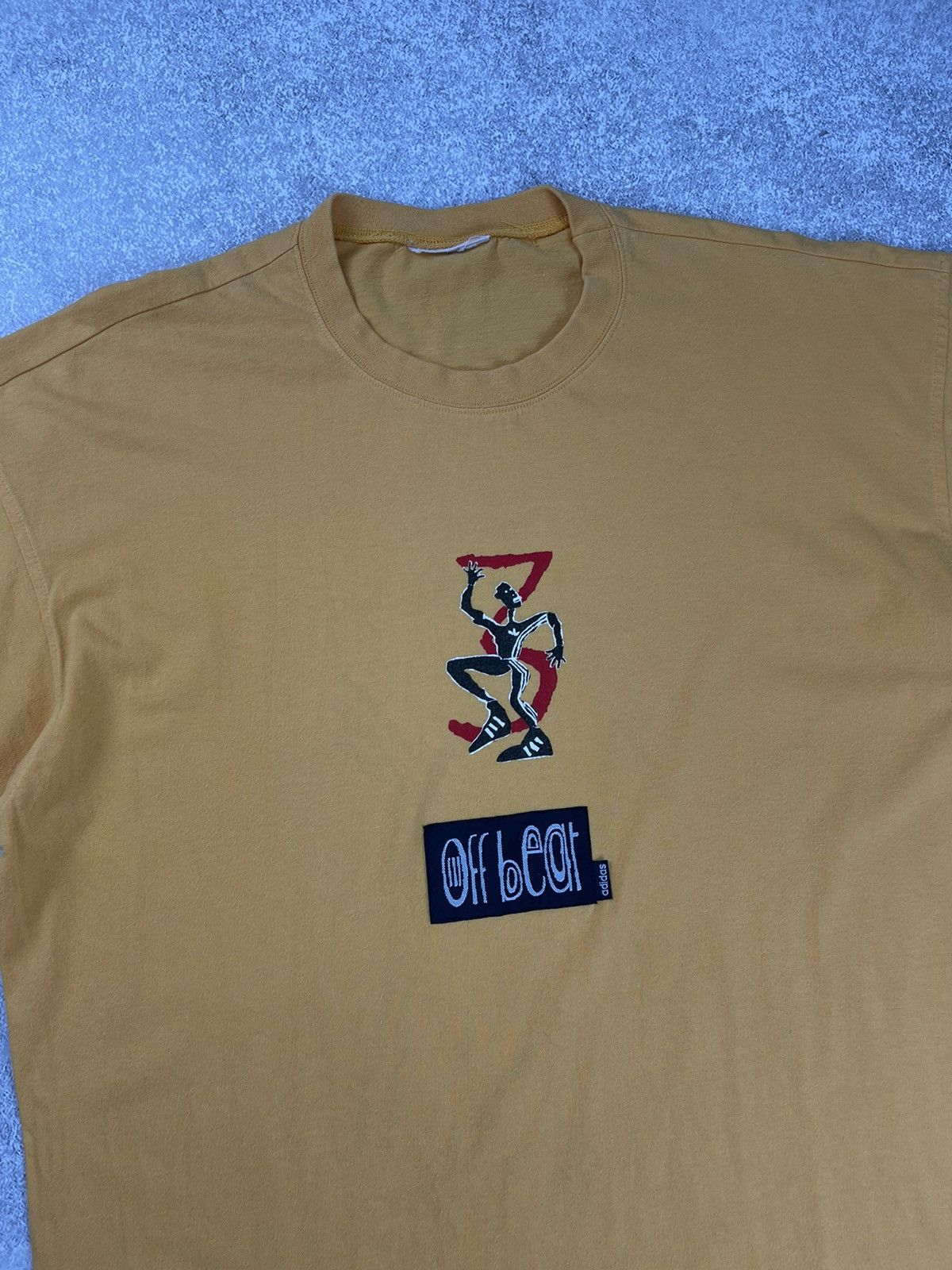Adidas × Vintage Vintage 90’s Adidas Logo T-Shirt Men’s Size US L / EU 52-54 / 3 - 3 Thumbnail