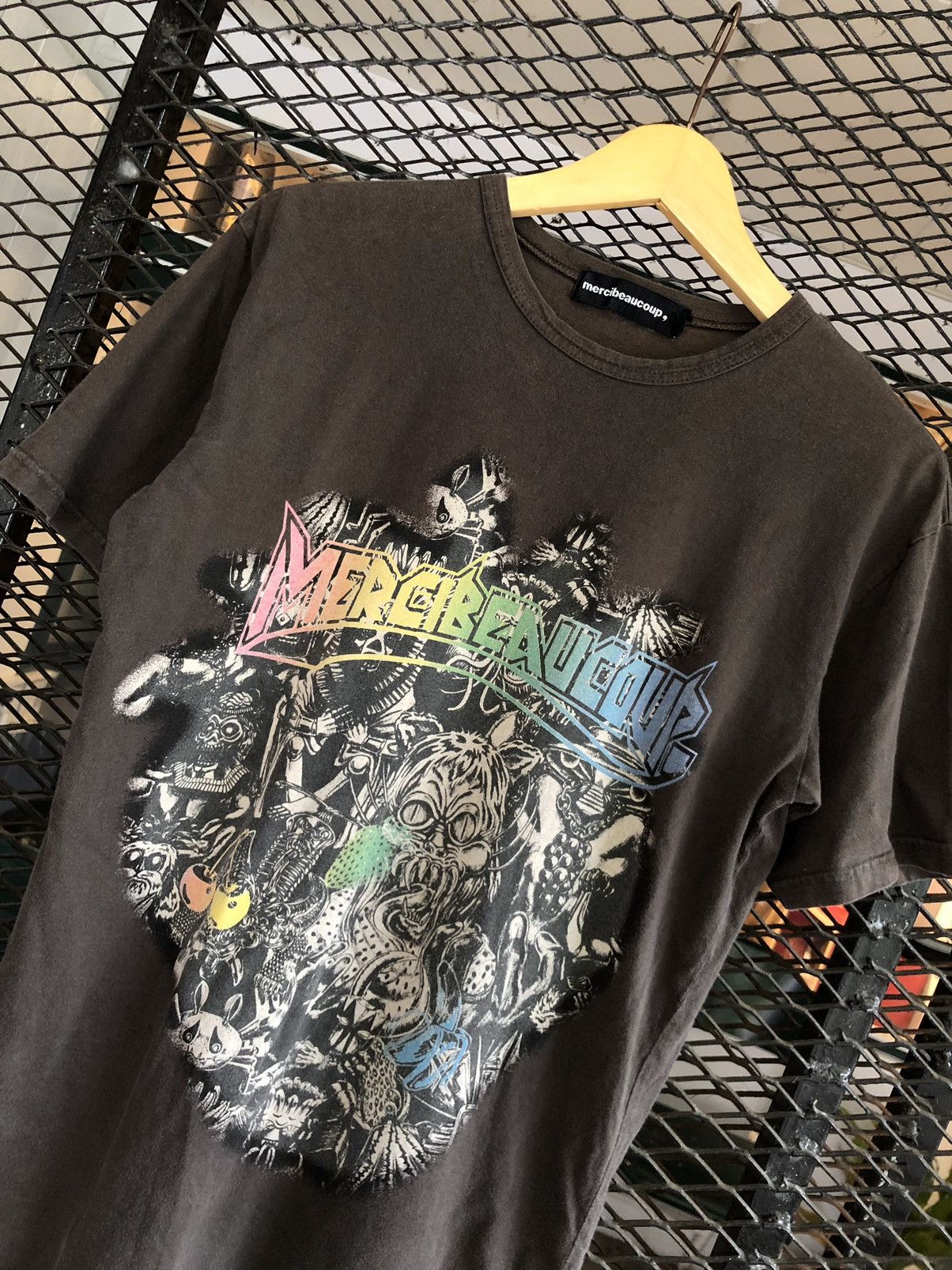 Issey Miyake × Japanese Brand × mercibeaucoup JAPANESE MERCIBEAUCOUP ISSEY MIYAKE POEM GOTHICSTYLE TEE Size US L / EU 52-54 / 3 - 2 Thumbnail