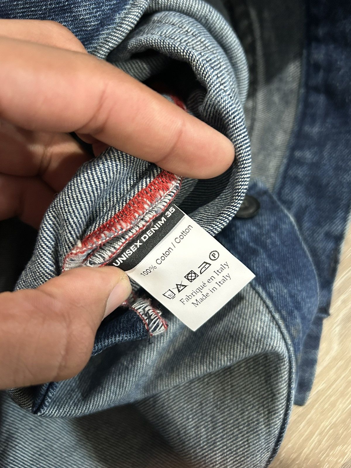 Y/Project Y/Project Blue Whisker Souffle Denim Jeans Size US 35 - 8 Thumbnail