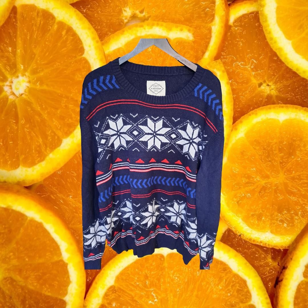 Other St Johns Bay Snowflake Sweater Size XL Size US M / EU 48-50 / 2 - 1 Thumbnail