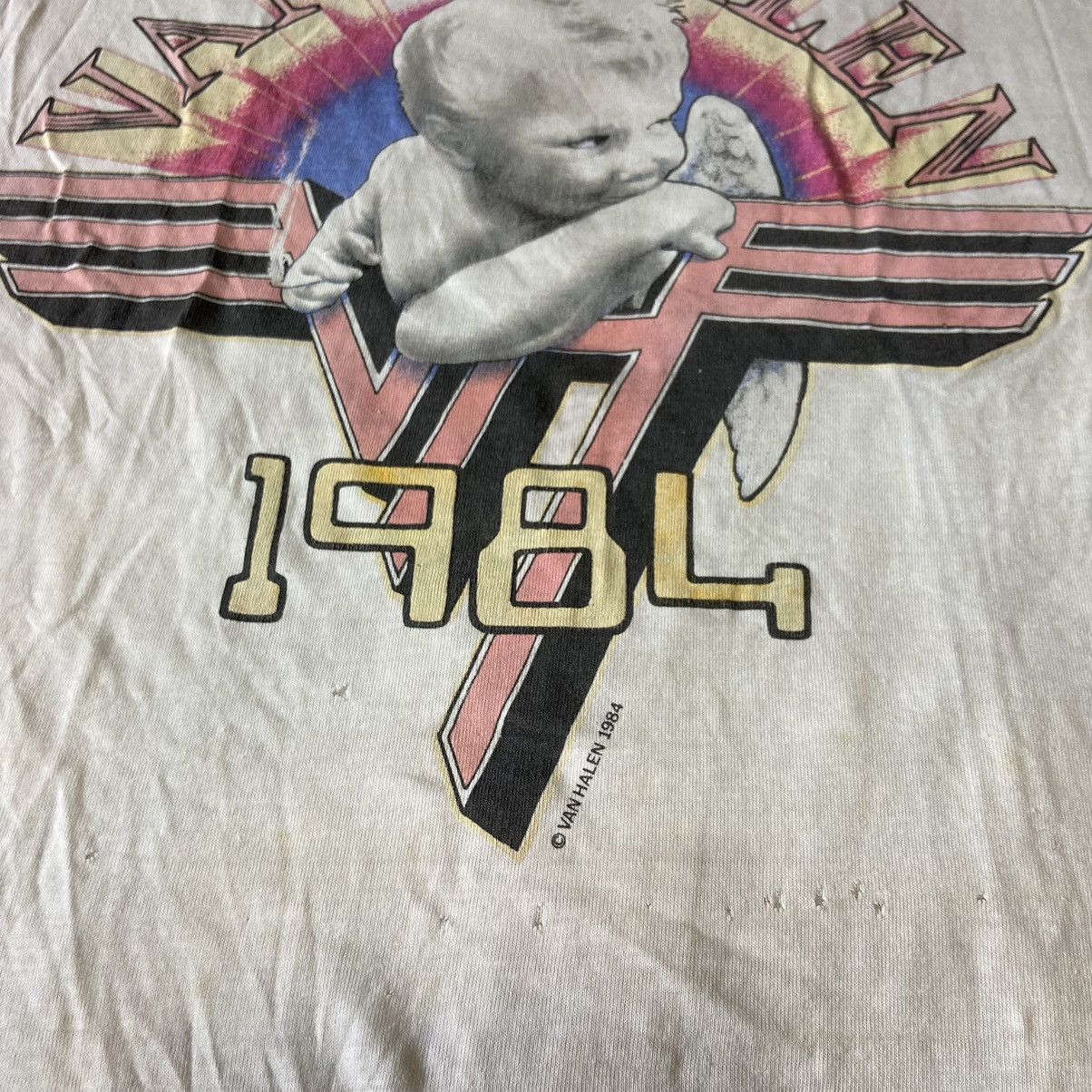 Vintage Vintage Van Halen tour shirt Size US S / EU 44-46 / 1 - 4 Thumbnail