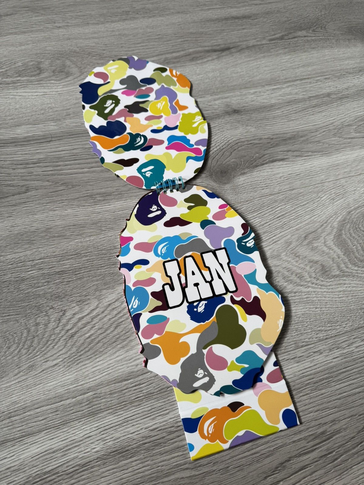 Bape BAPE 2026 MULTI CAMO CALENDAR + 60 BABY MILO STICKERS Size ONE SIZE - 3 Thumbnail