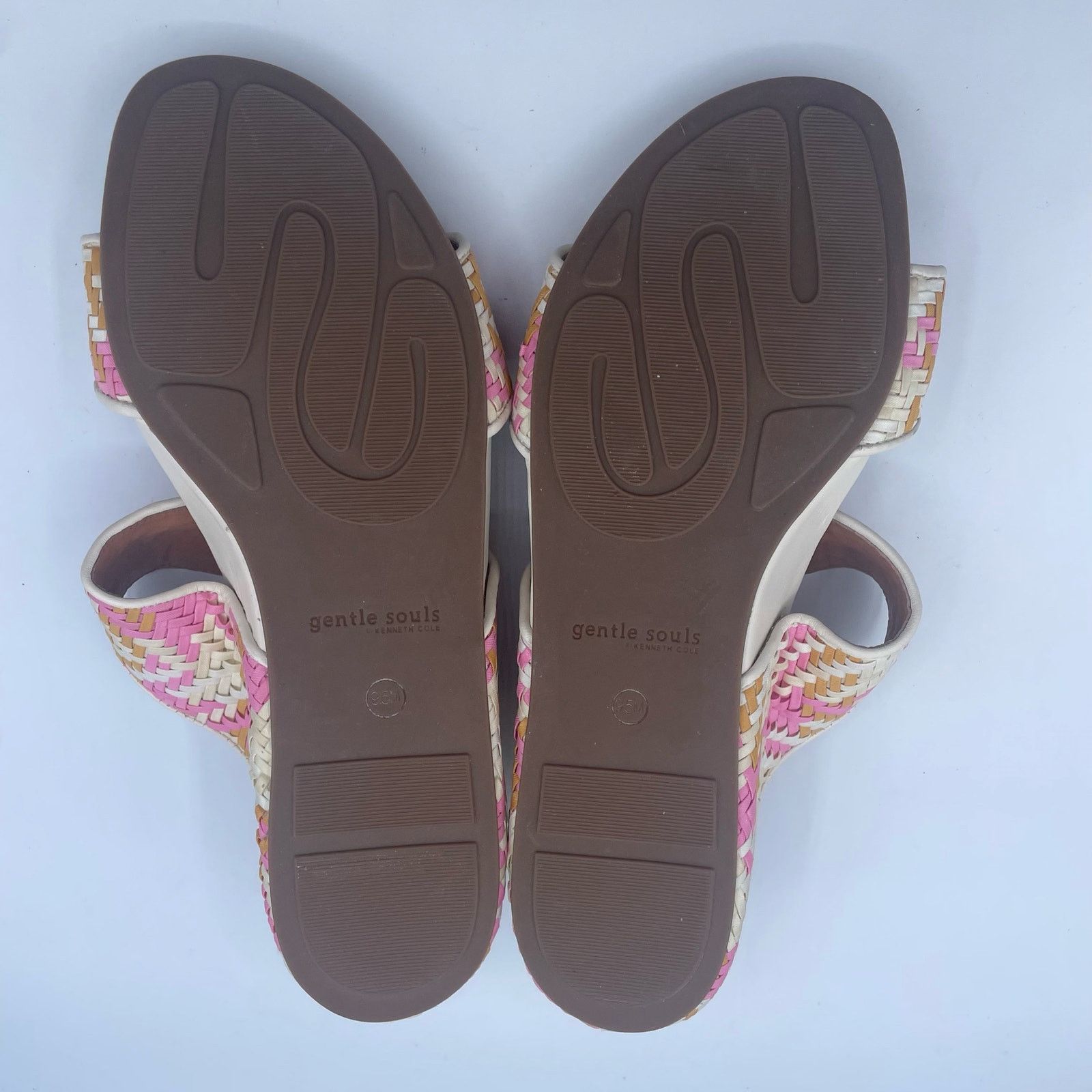 Kenneth Cole Gentle Souls Kenneth Cole Gisele Sandals Wedge Heels 9.5 Size US 9.5 / IT 39.5 - 8 Thumbnail