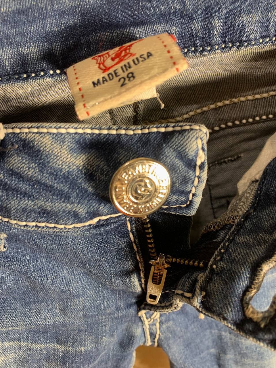 True Religion × Vintage VERY RARE TRUE RELIGION DENIM JEANS JAPAN STYLE Y2K 90s HYPE Size 28" / US 6 / IT 42 - 11 Thumbnail