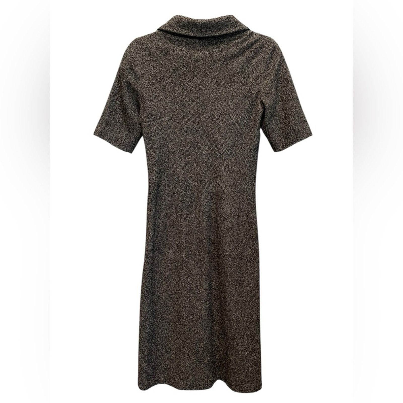 Other STRAWBERRY-FIELDS Grey Spacedye bodycon Short Sleeve Dress F Size ONE SIZE - 4 Thumbnail