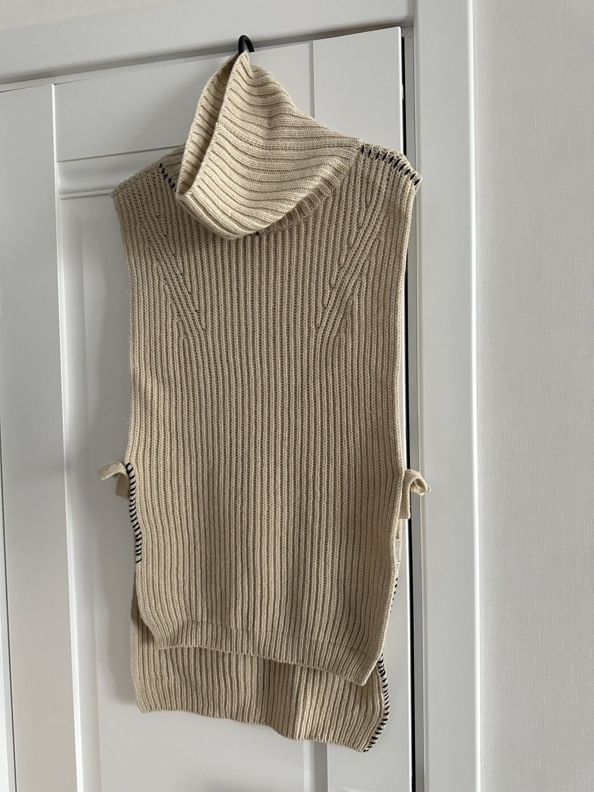 image of YS x YS Yamamoto Y’S Knitwear Sweater in Beige, Women's (Size Small)