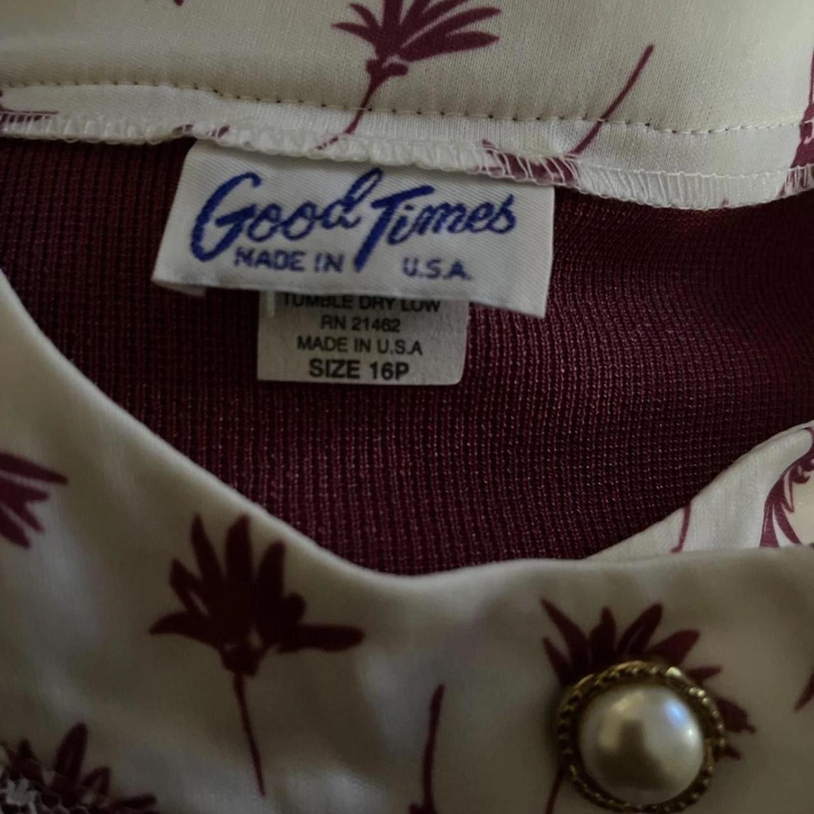 Other vintage blouse Size XL / US 12-14 / IT 48-50 - 4 Thumbnail